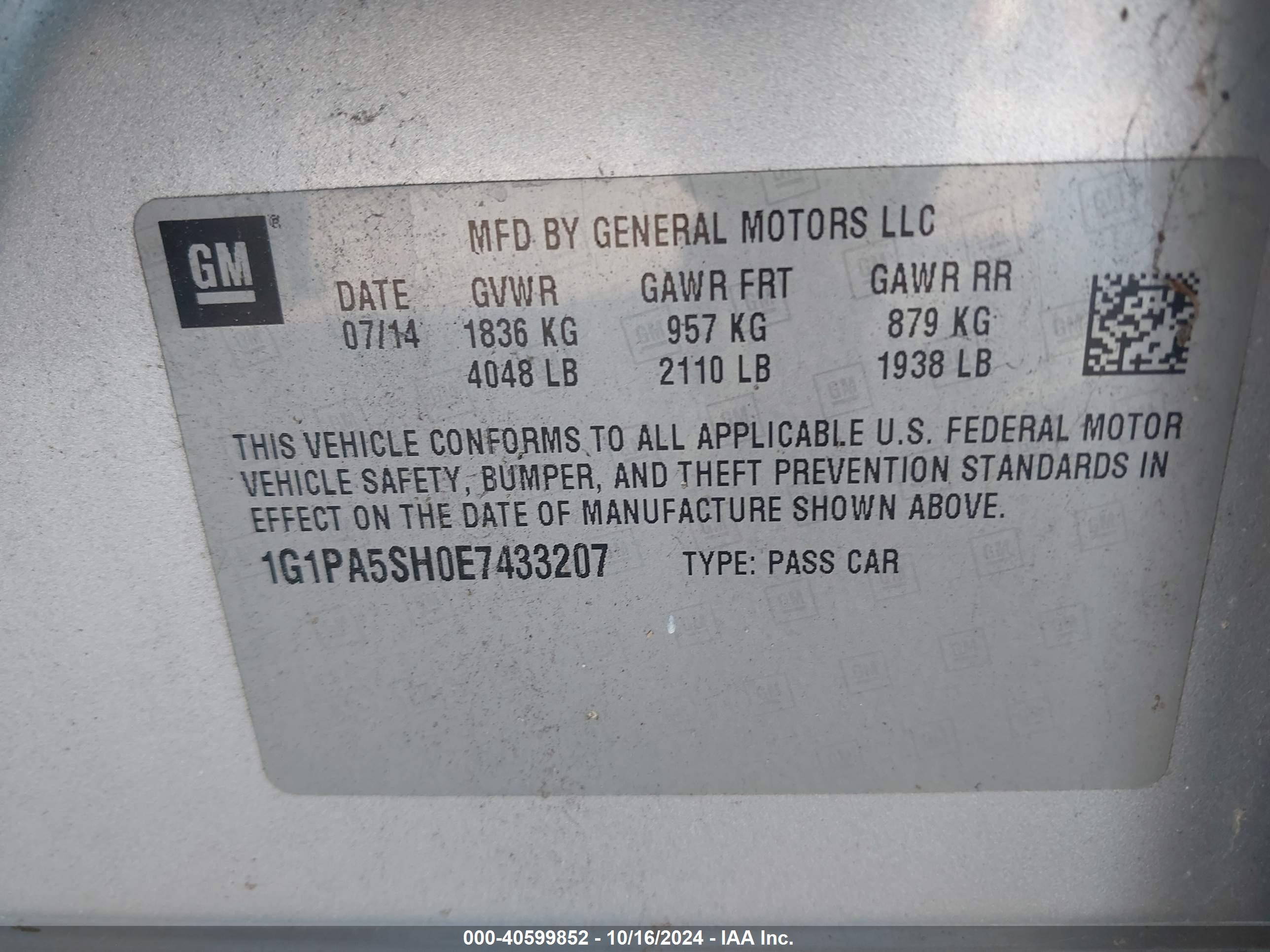 CHEVROLET CRUZE image 9