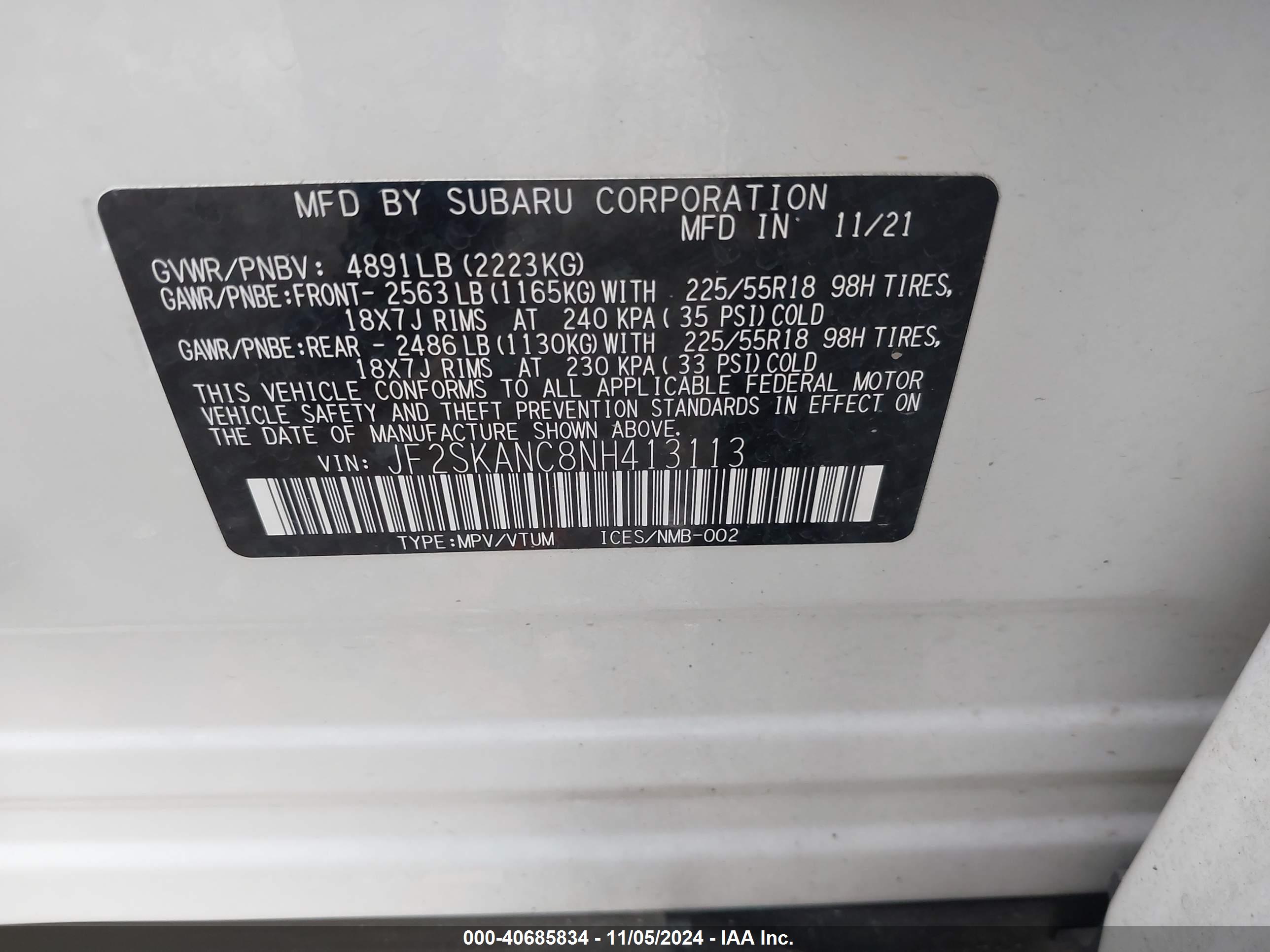 SUBARU FORESTER image 9