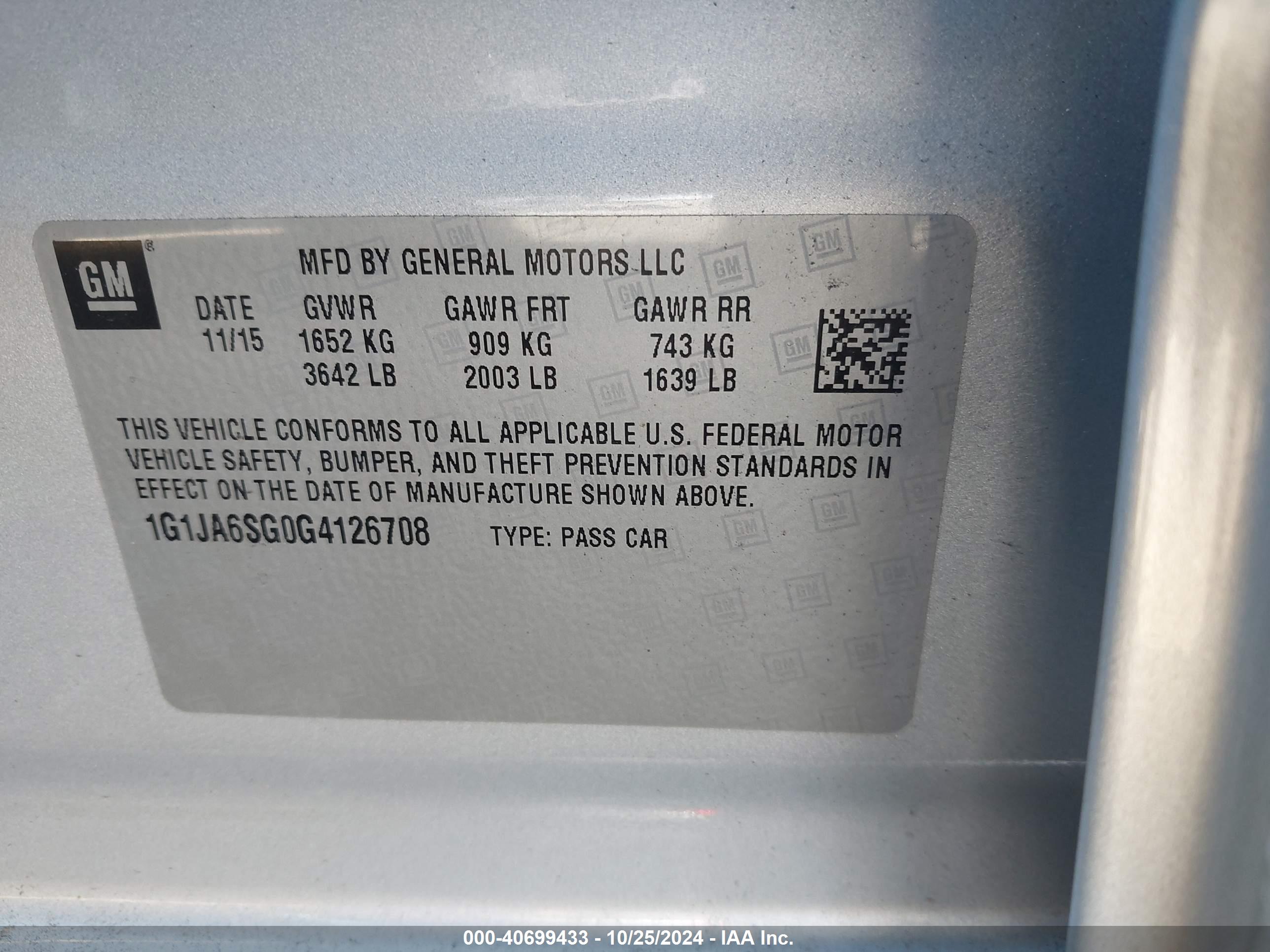 CHEVROLET SONIC image 9