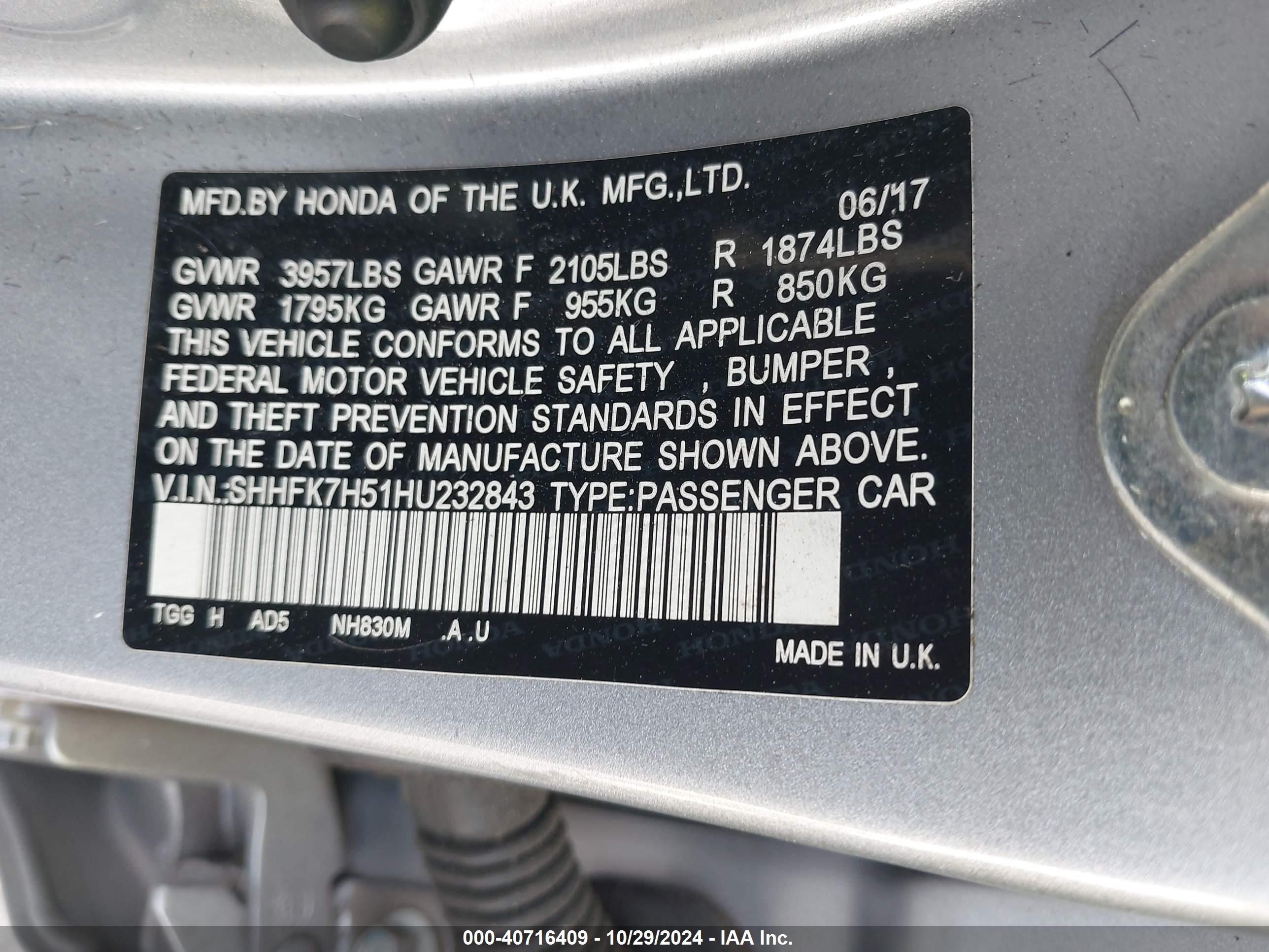 HONDA CIVIC image 9