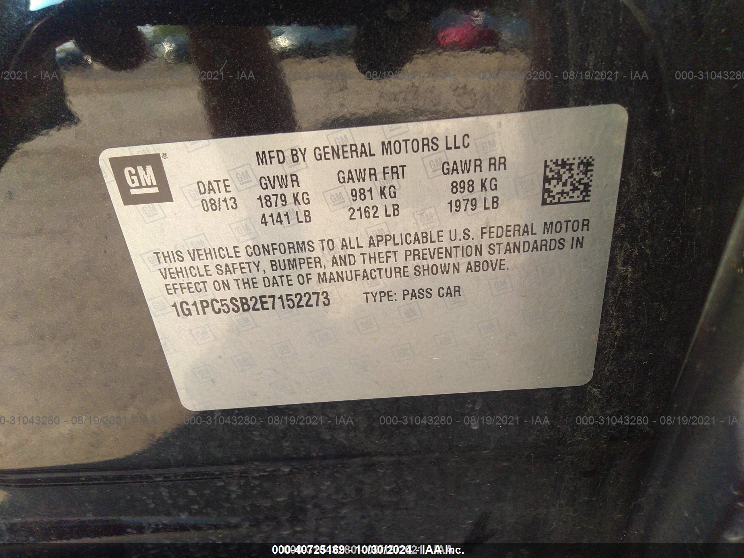 CHEVROLET CRUZE image 9