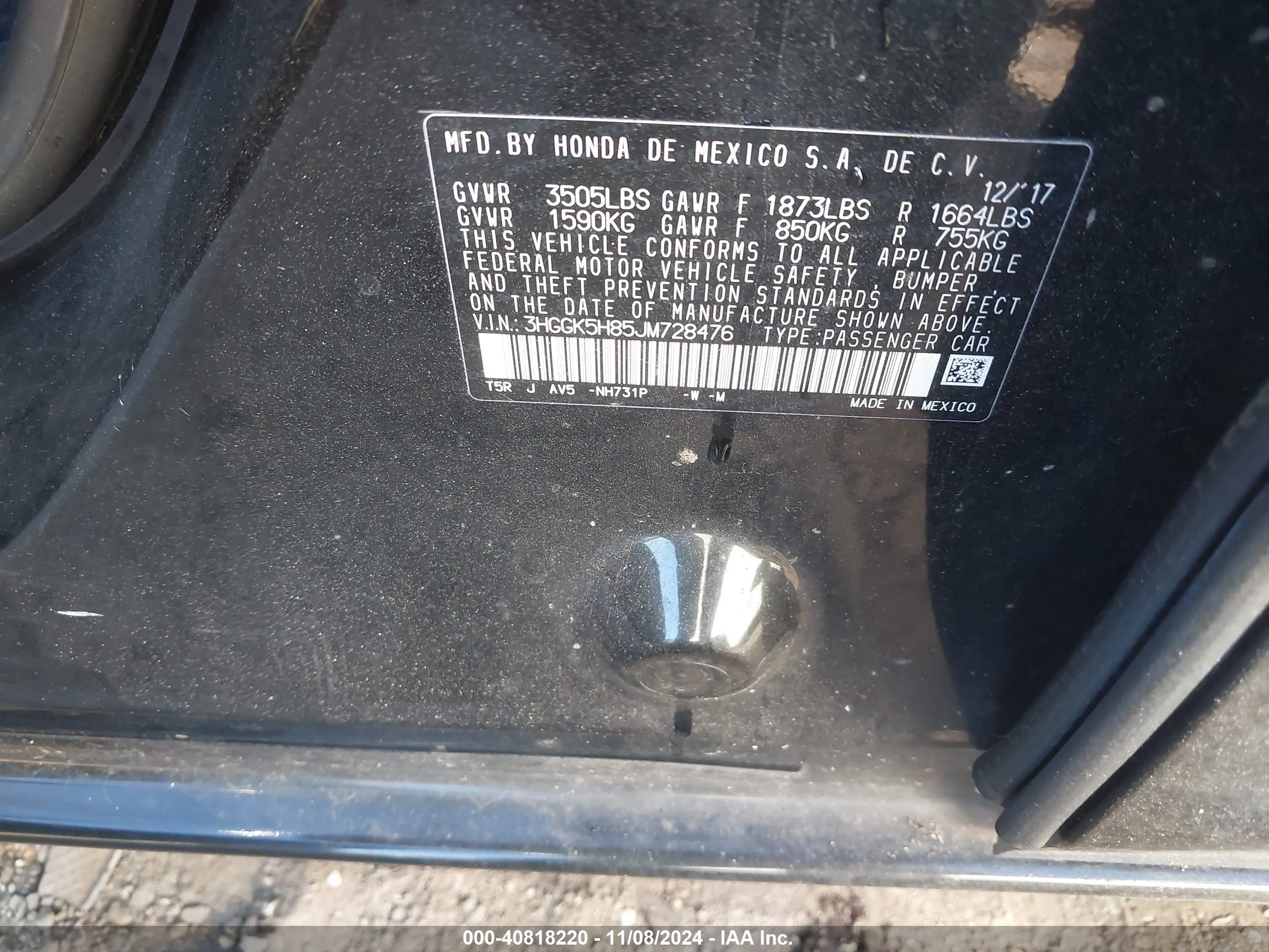 HONDA FIT image 9