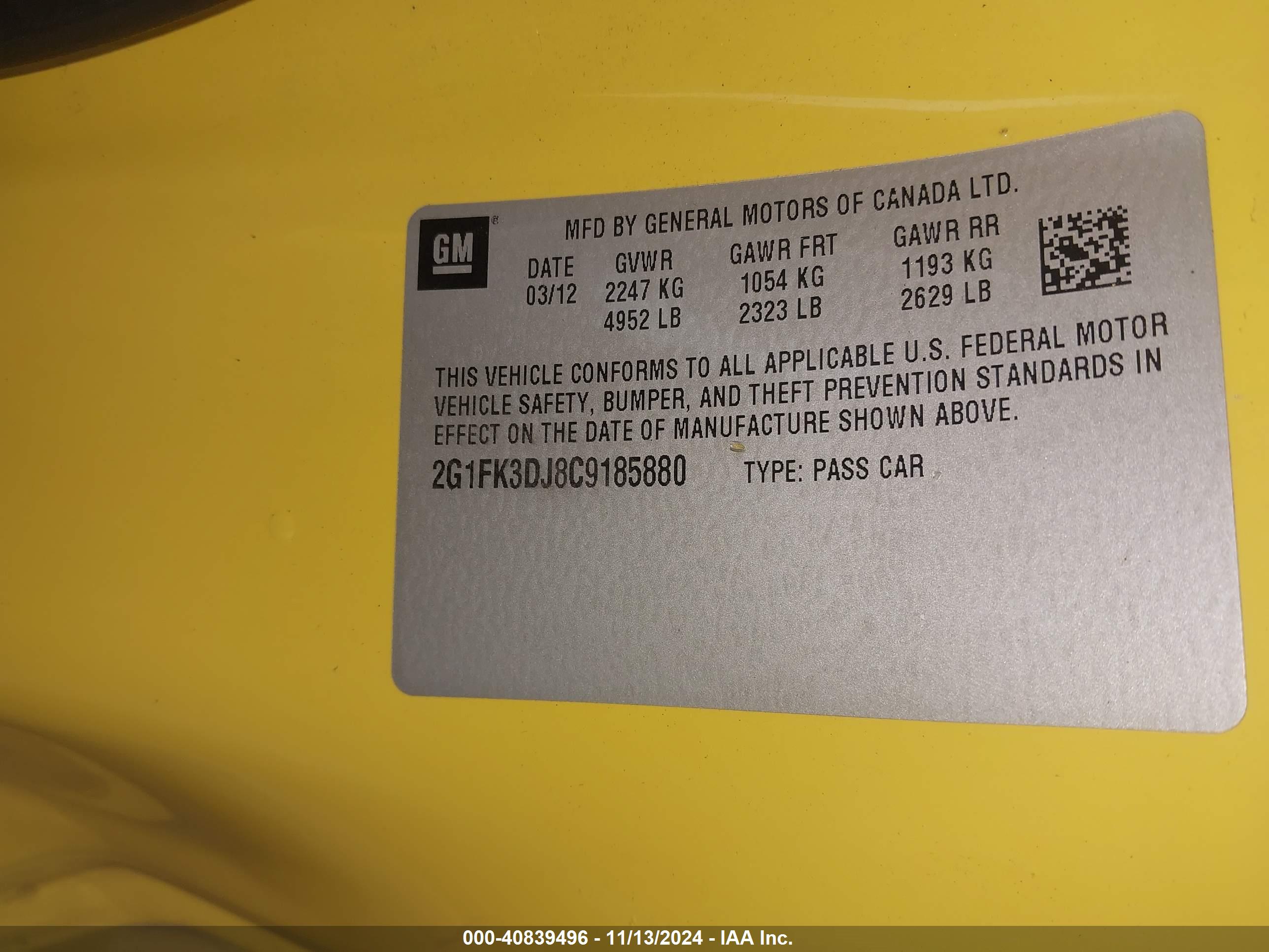 CHEVROLET CAMARO image 9