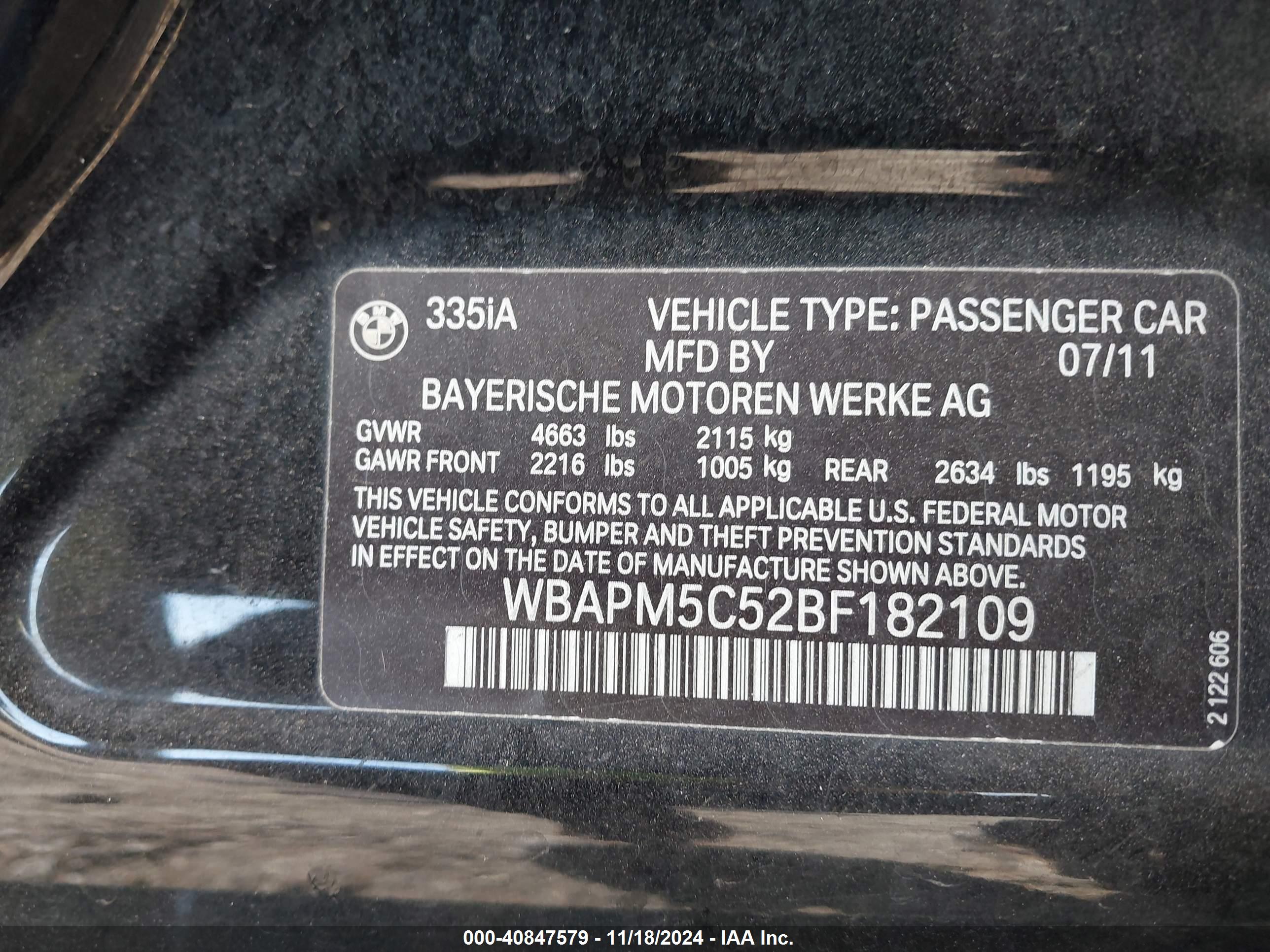 BMW 335I image 9