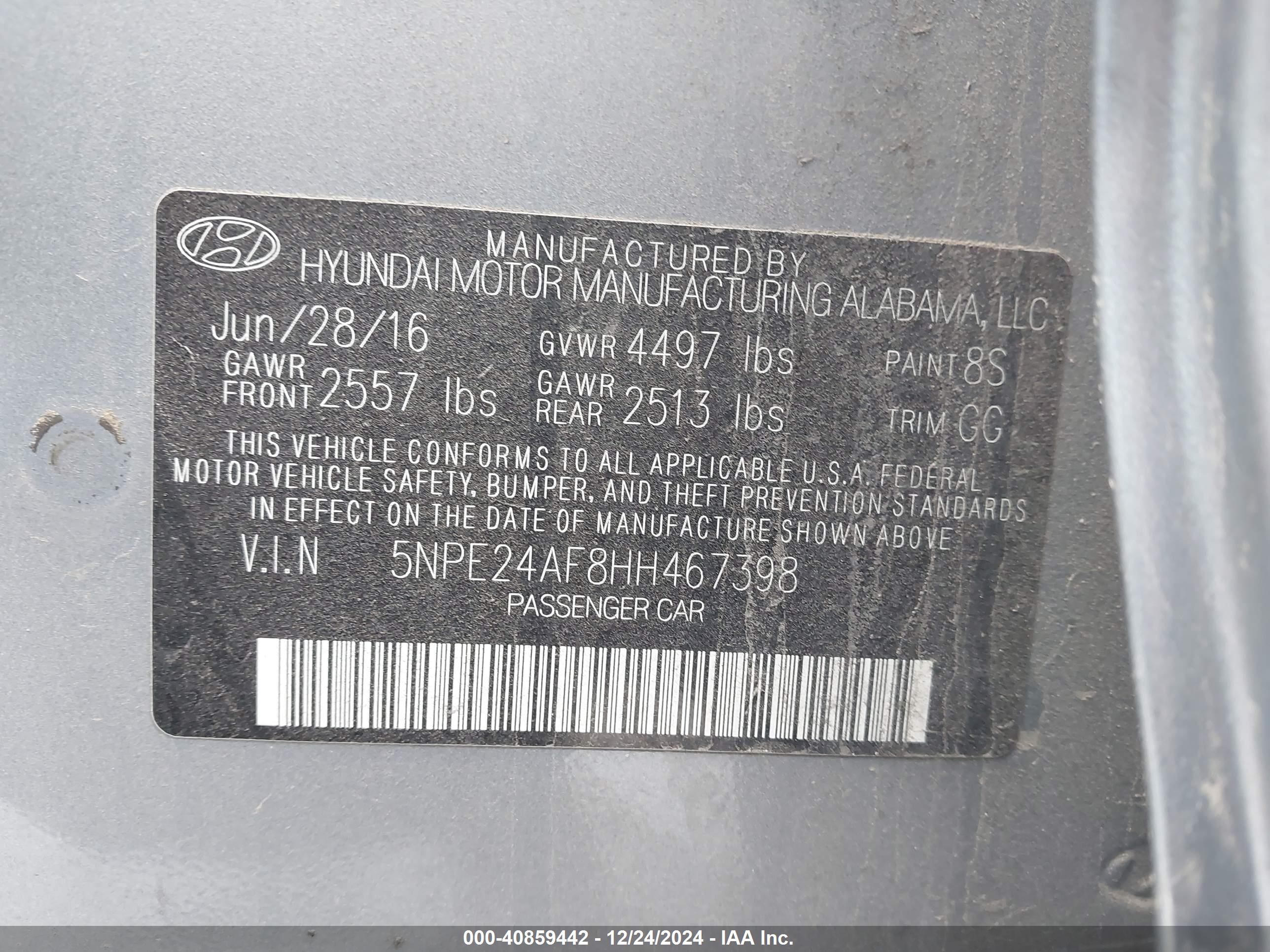 HYUNDAI SONATA image 9