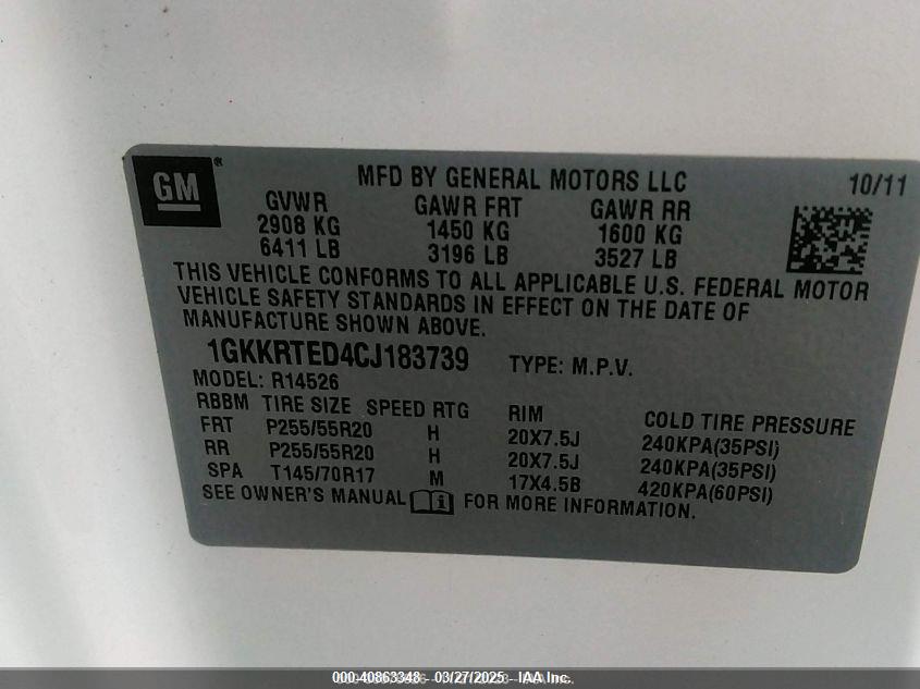 GMC ACADIA image 9