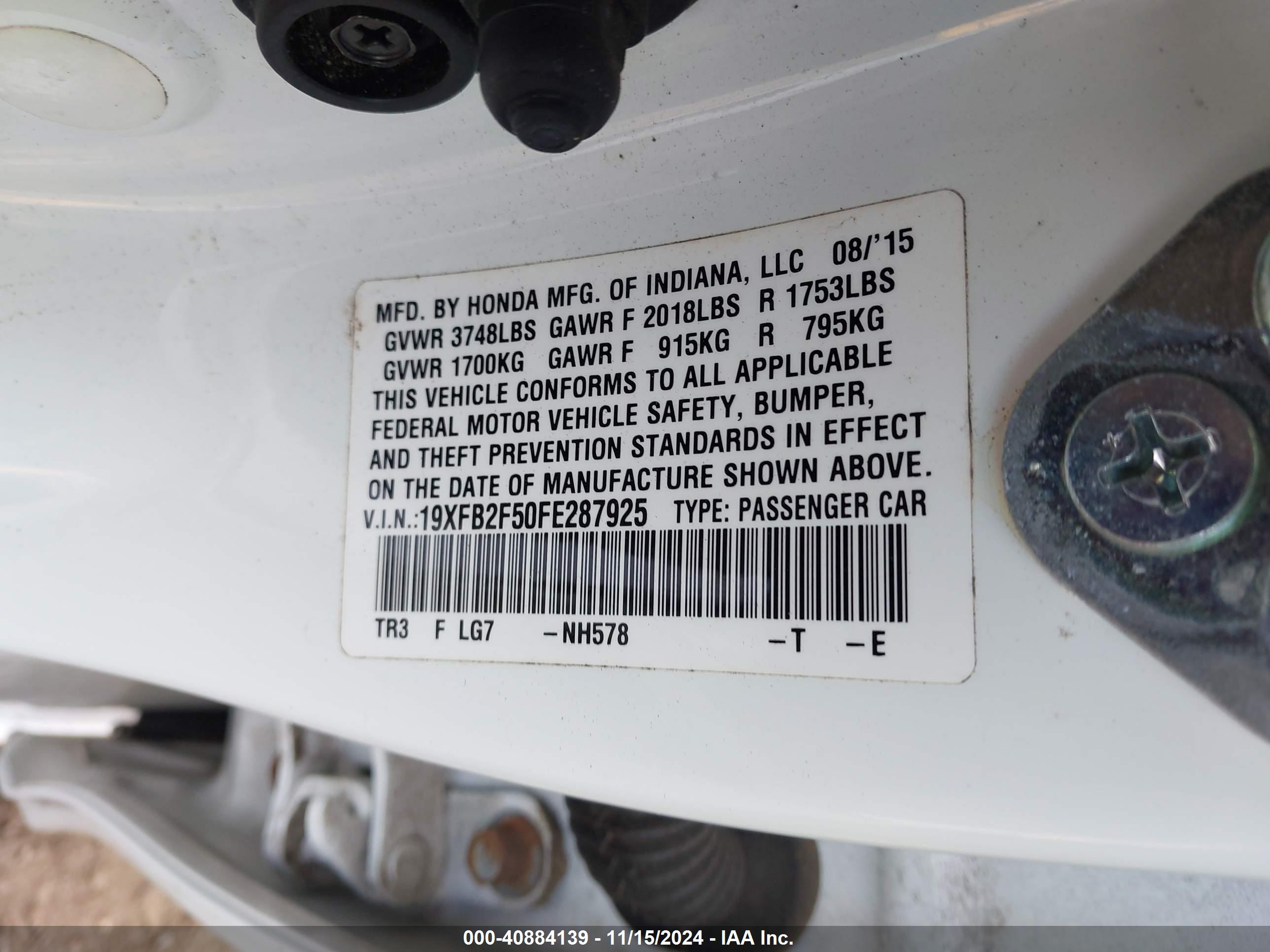HONDA CIVIC image 9