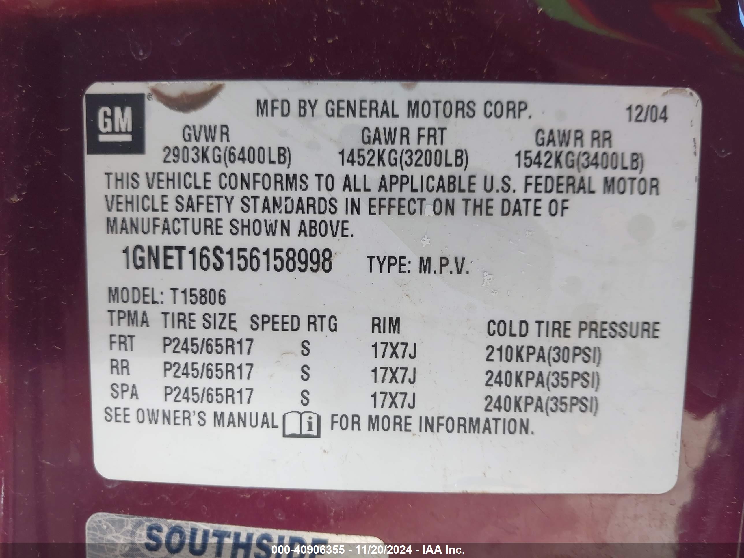 CHEVROLET TRAILBLAZER image 9