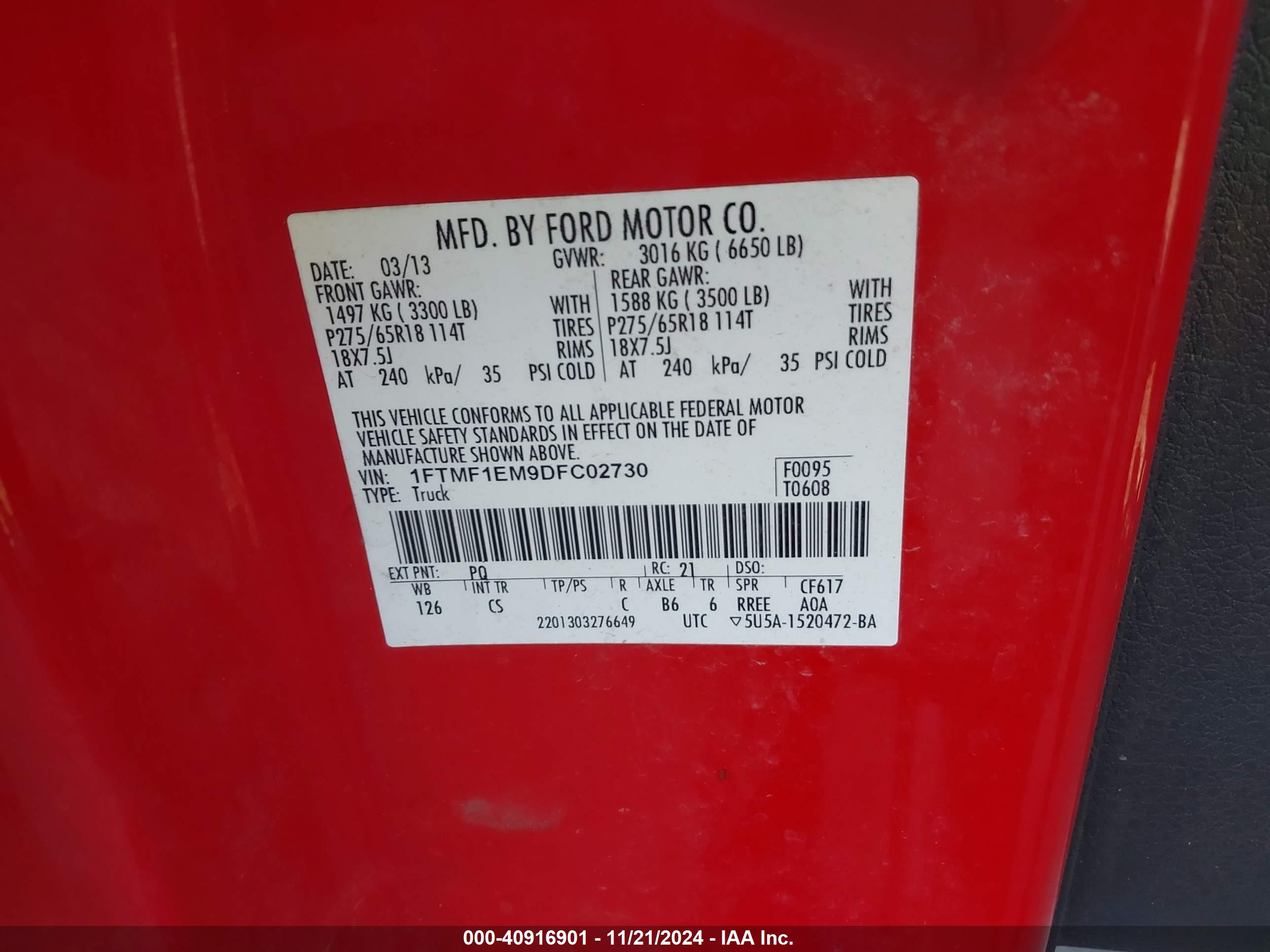 FORD F-150 image 9