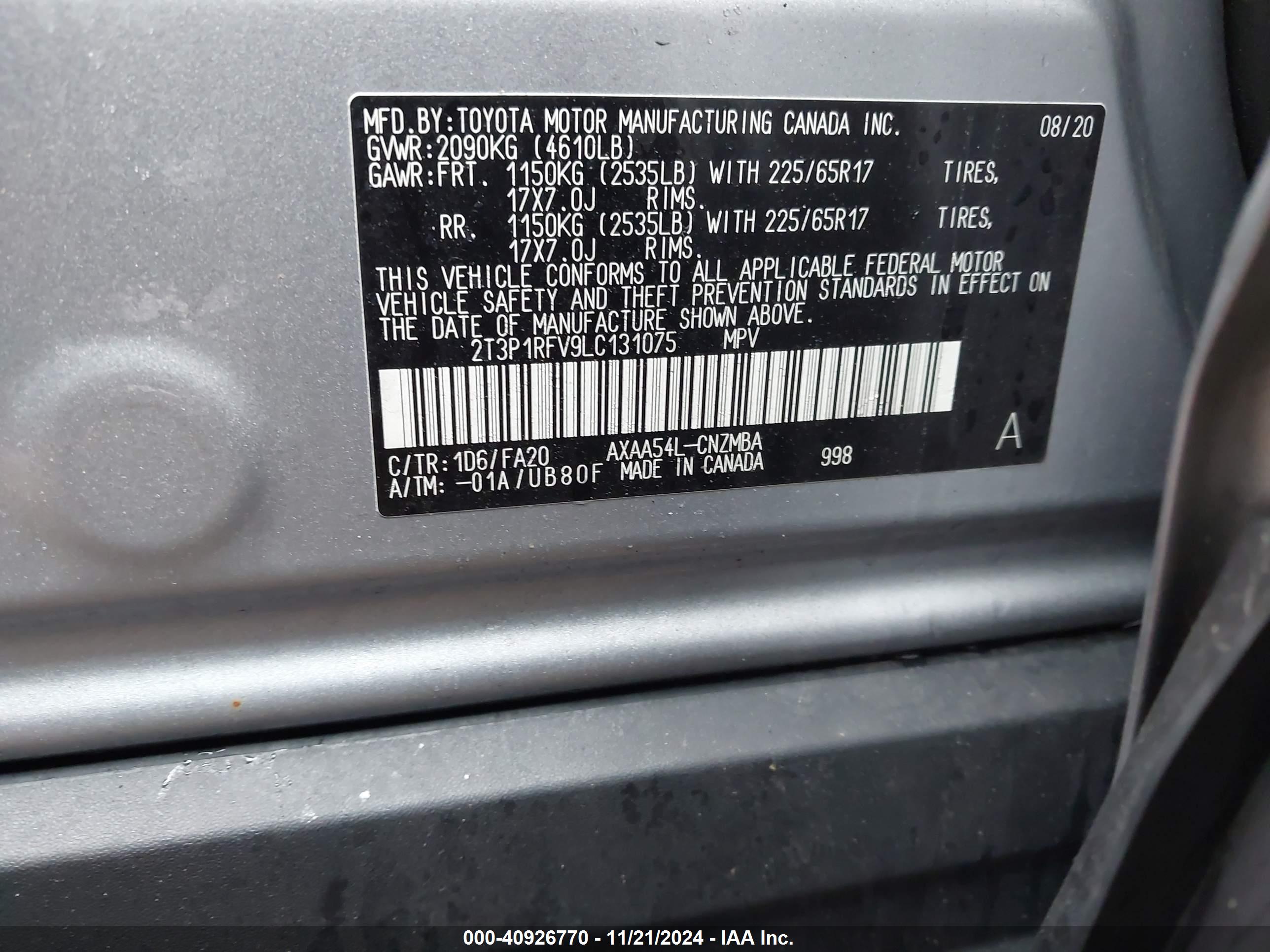 TOYOTA RAV4 image 9