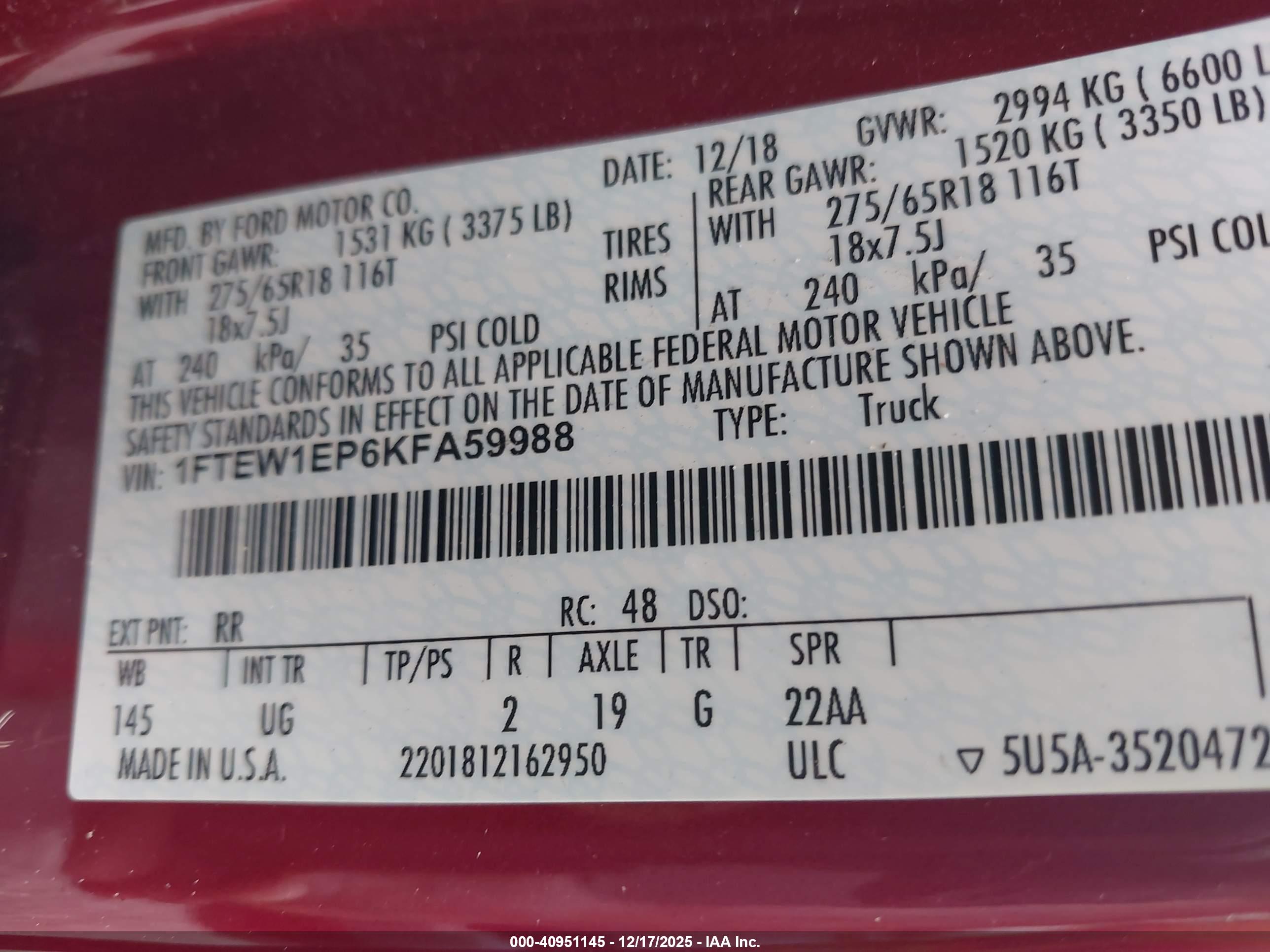 FORD F-150 image 9