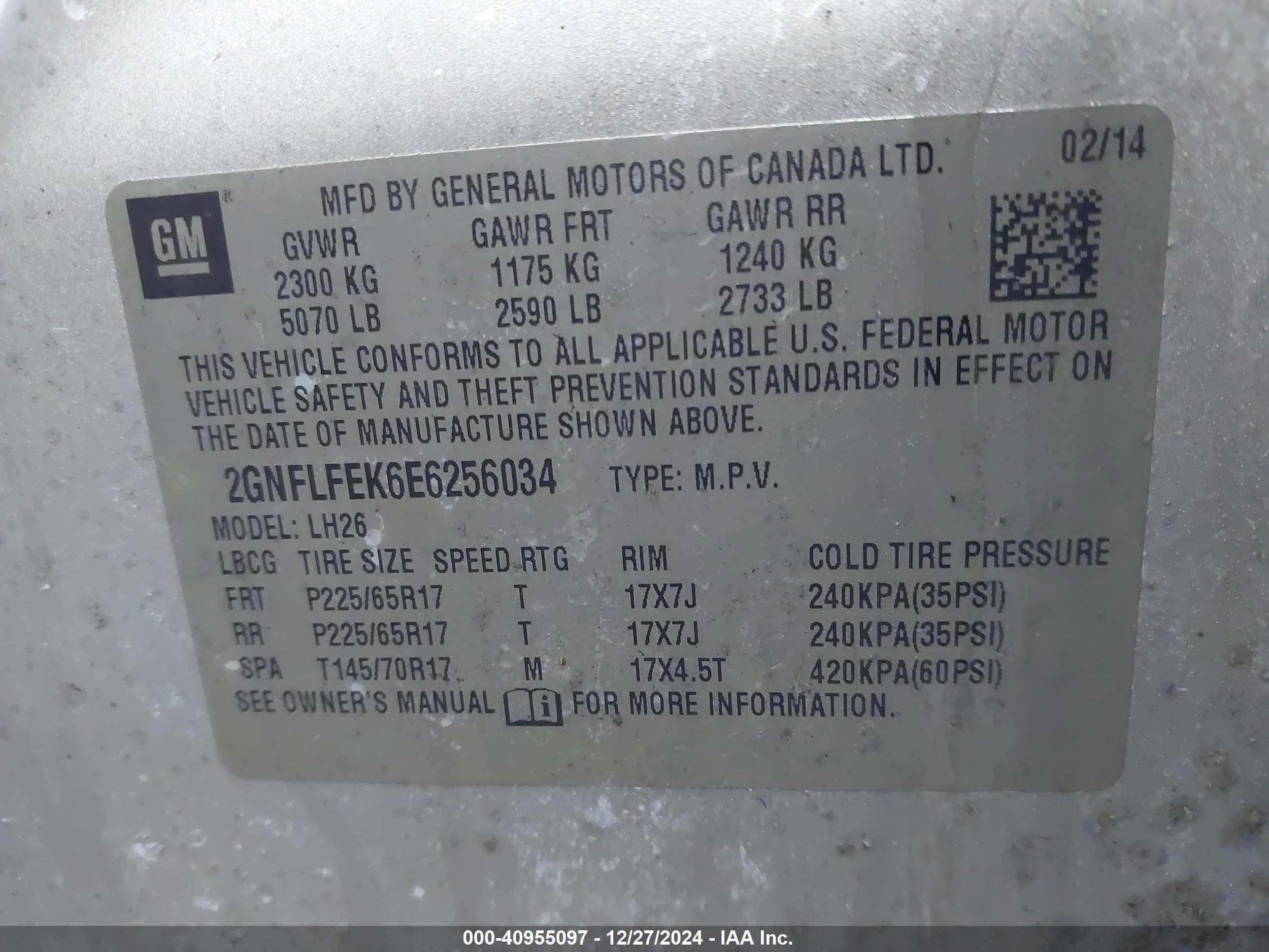 CHEVROLET EQUINOX image 9