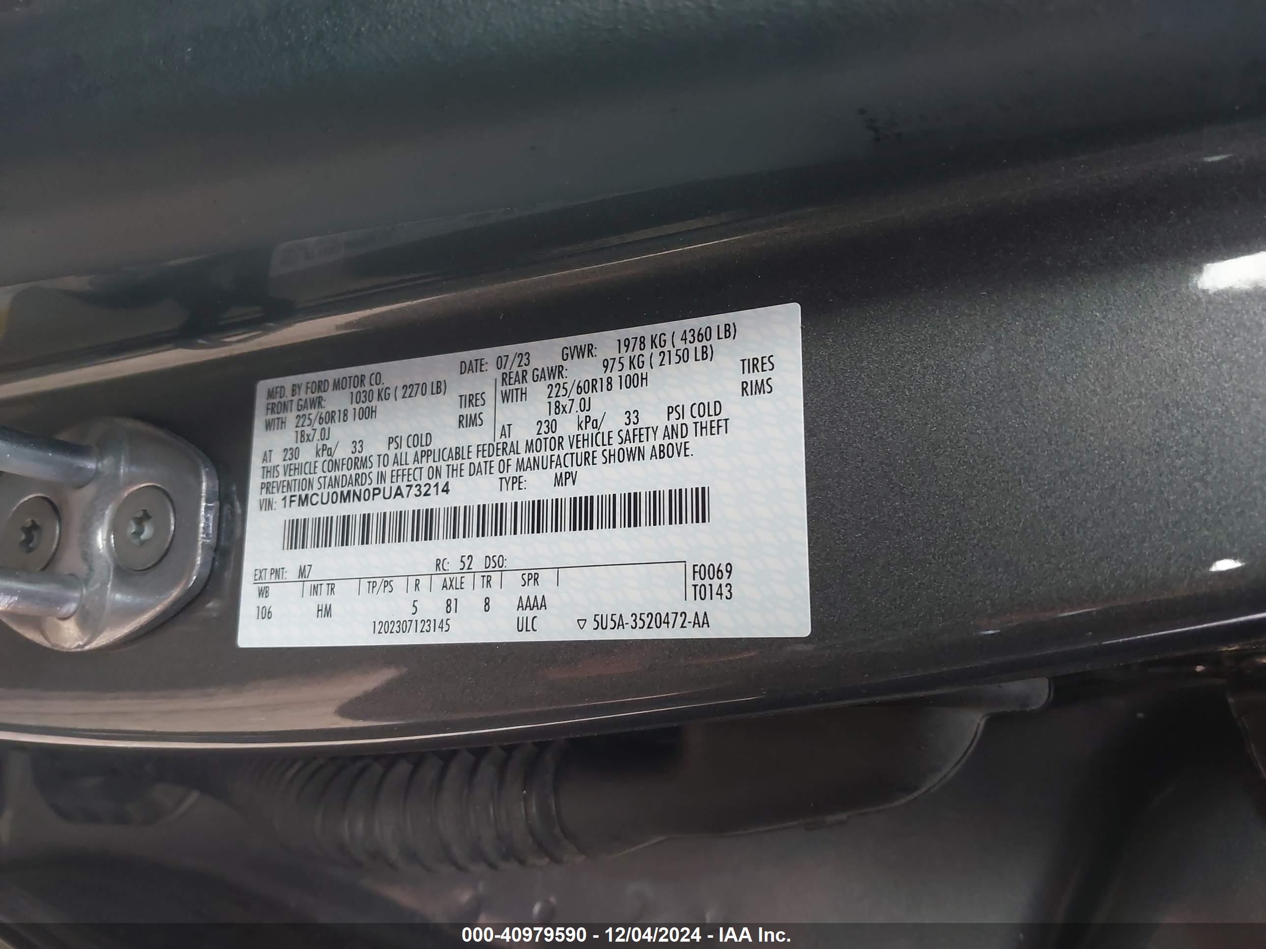 FORD ESCAPE image 9
