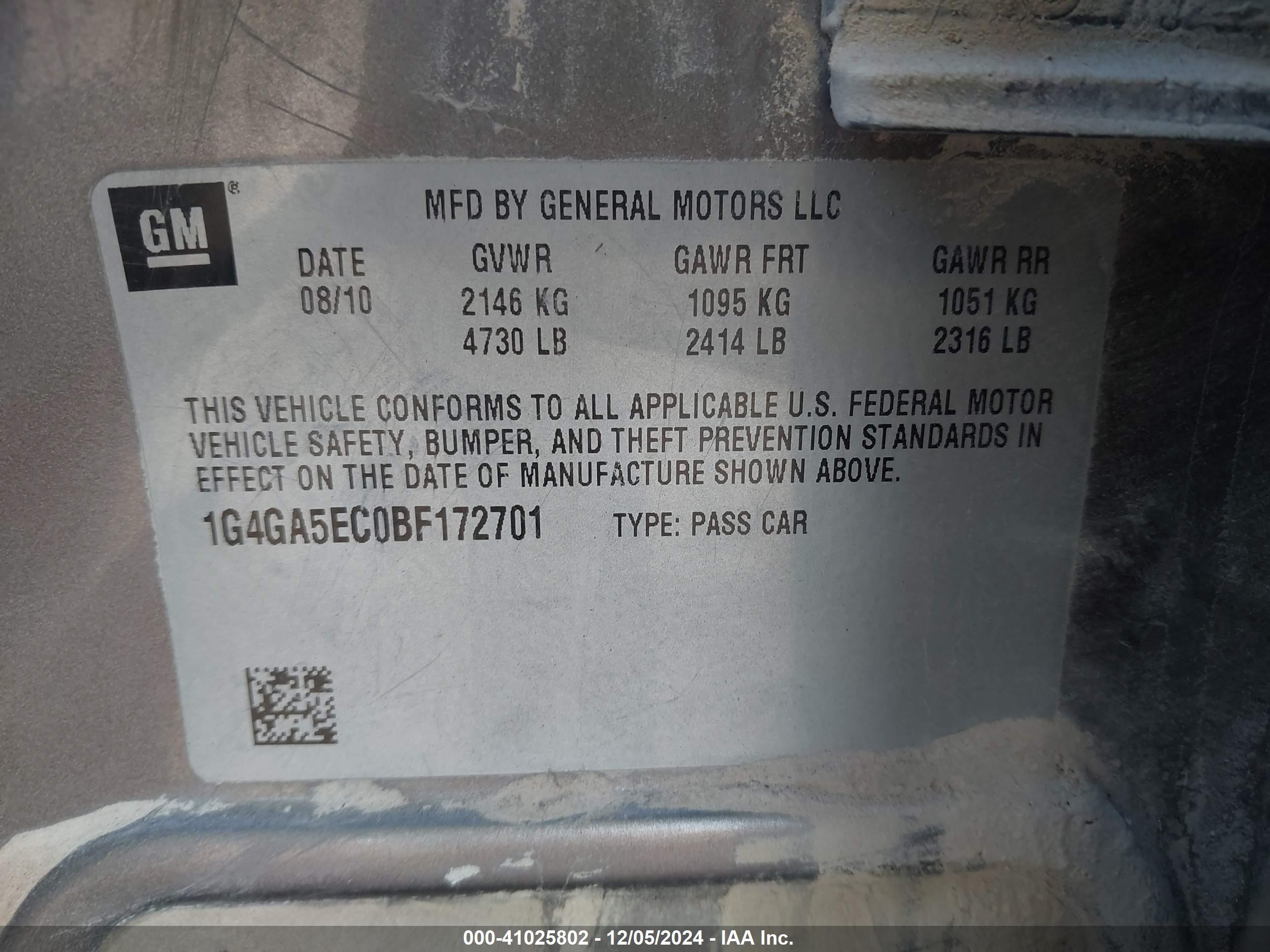BUICK LACROSSE image 9