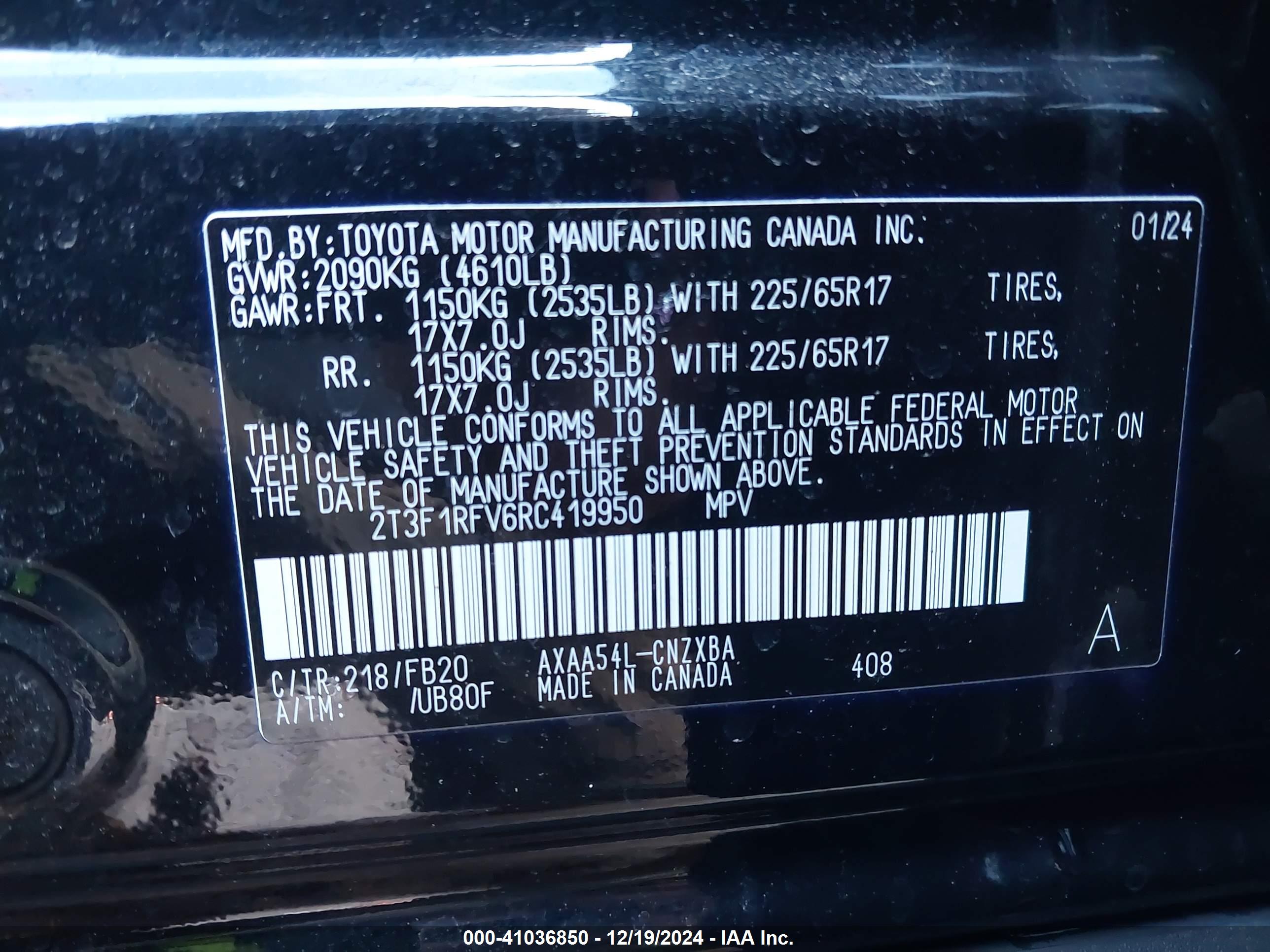 TOYOTA RAV4 image 9