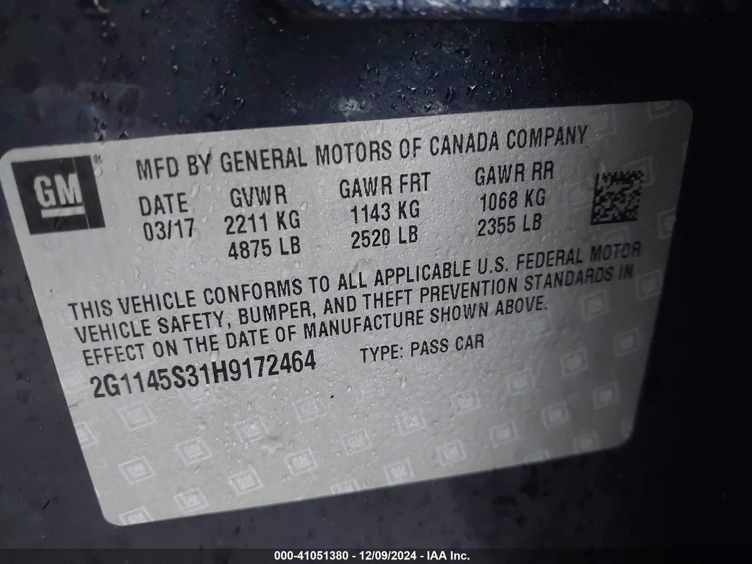 CHEVROLET IMPALA image 9