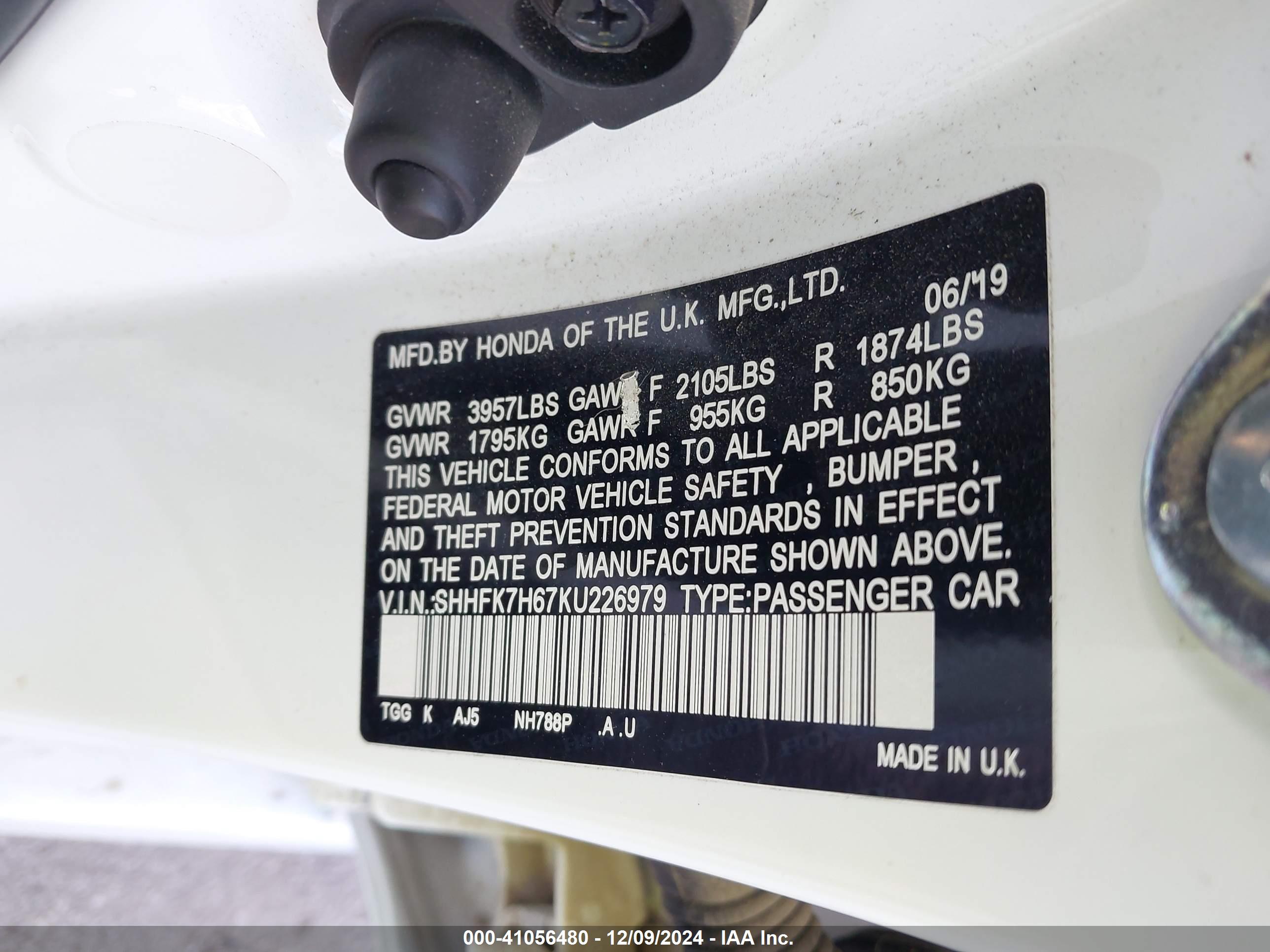 HONDA CIVIC image 9