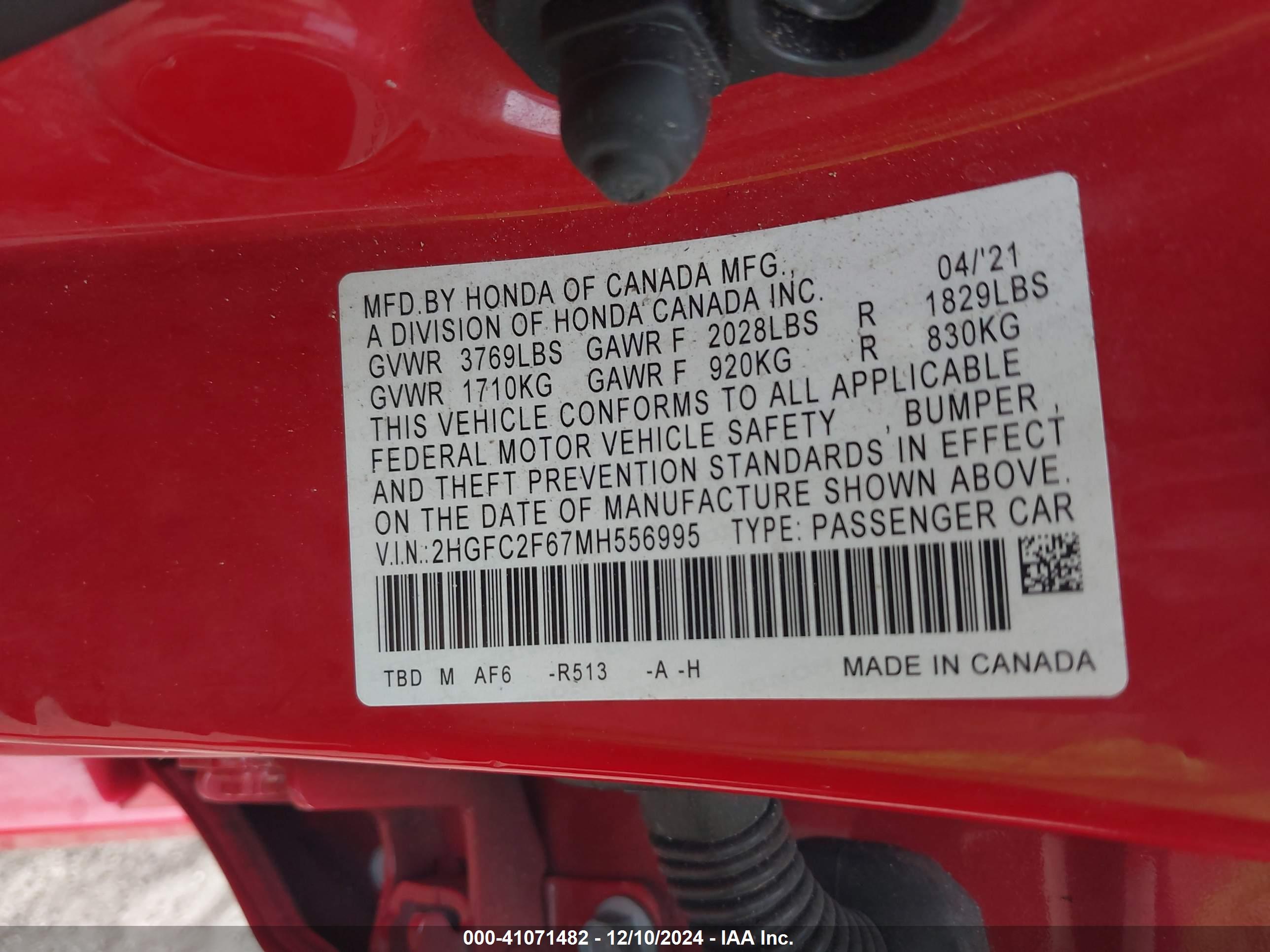 HONDA CIVIC image 9