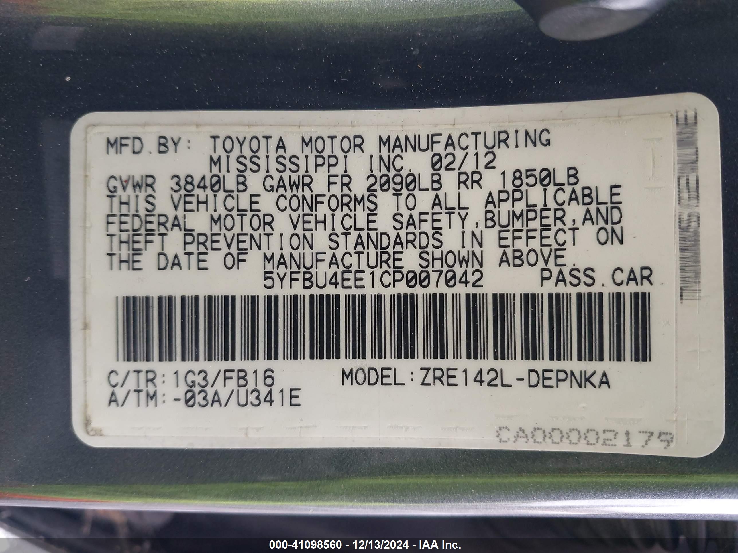 TOYOTA COROLLA image 9