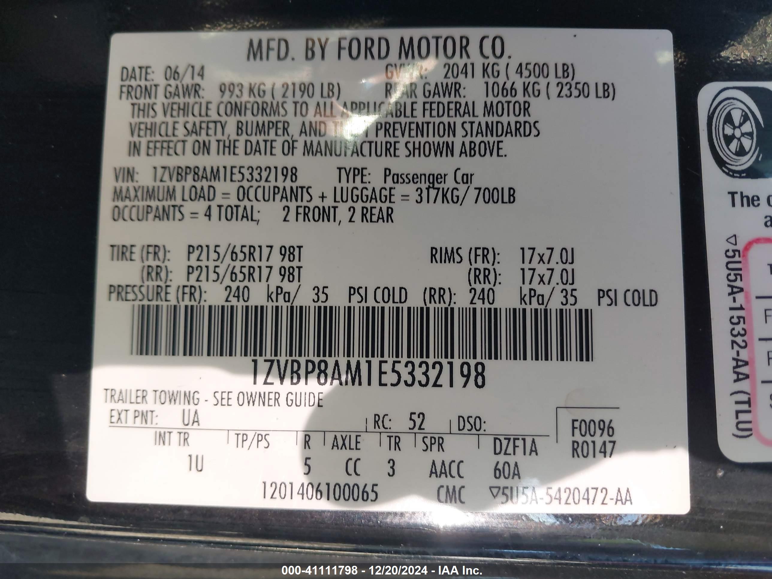 FORD MUSTANG image 9
