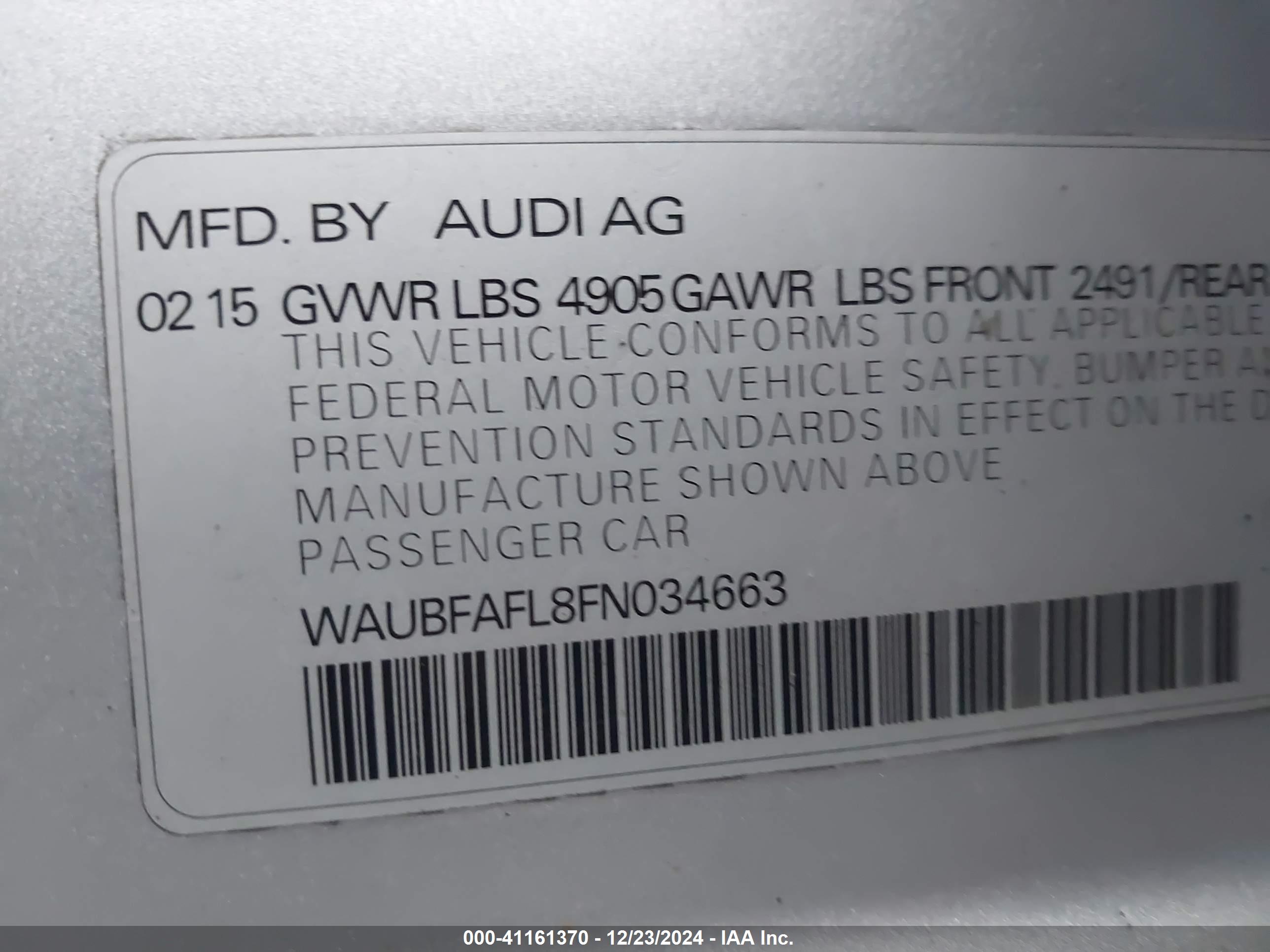 AUDI A4 image 9
