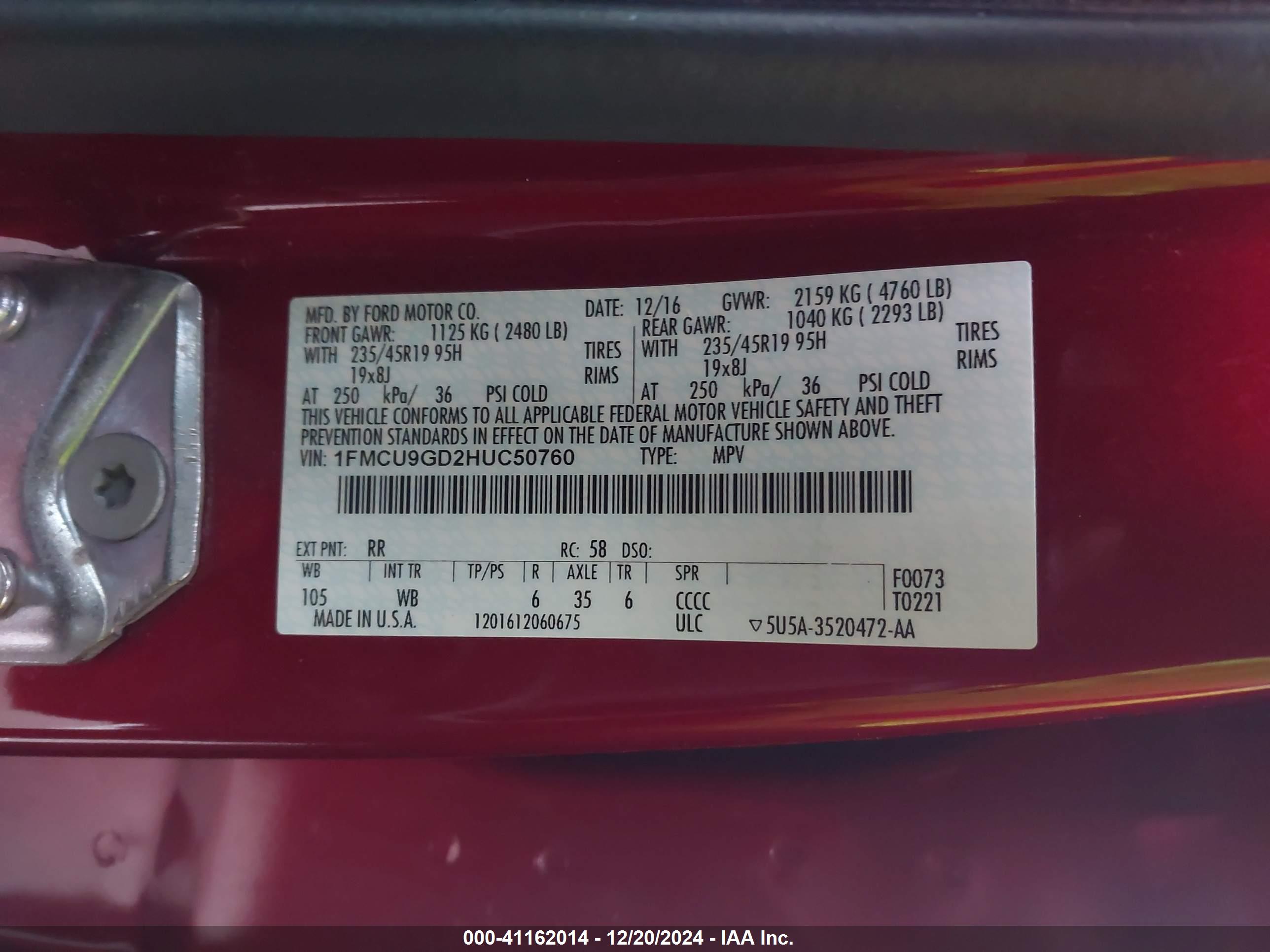 FORD ESCAPE image 9