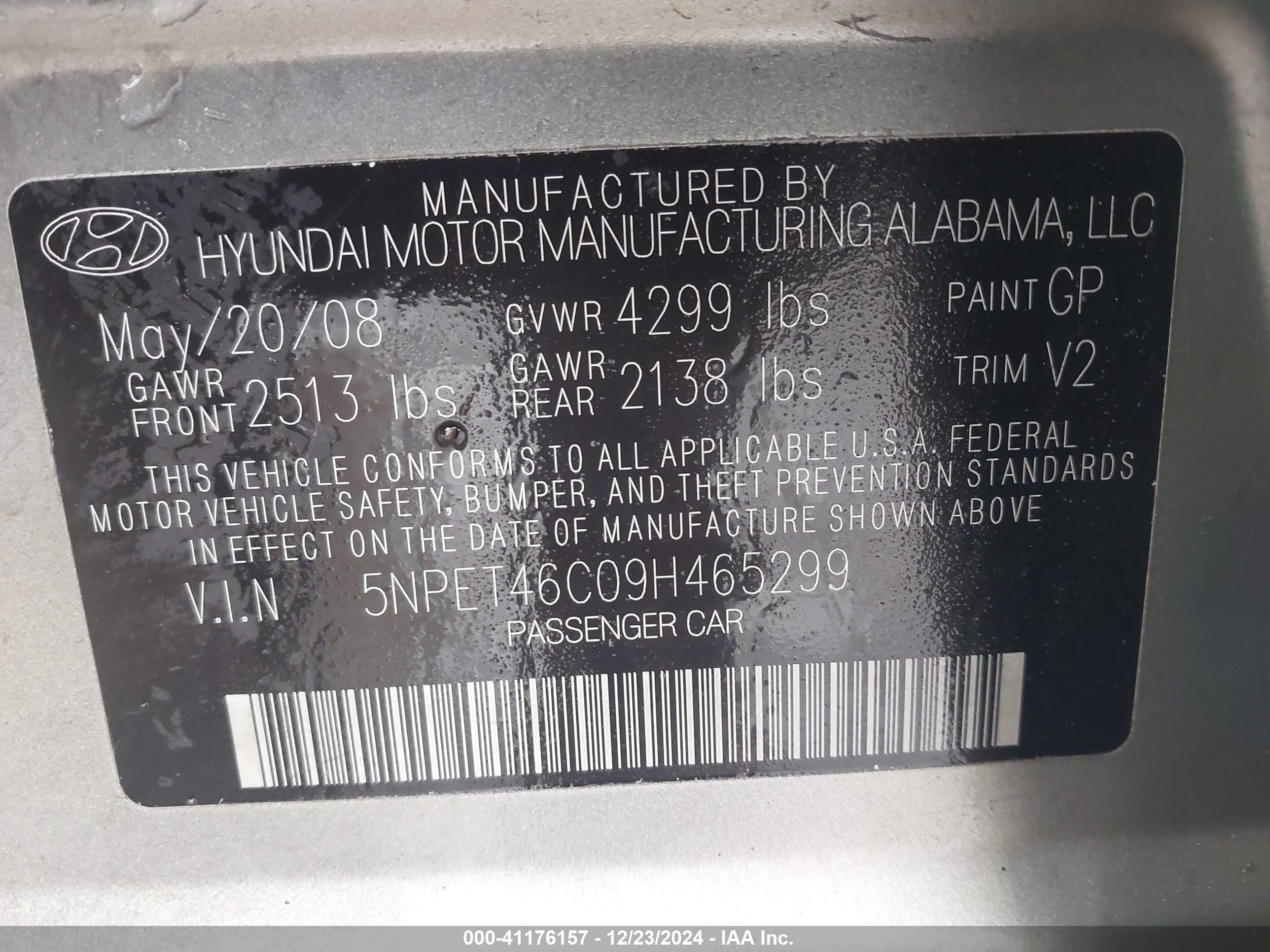 HYUNDAI SONATA image 9