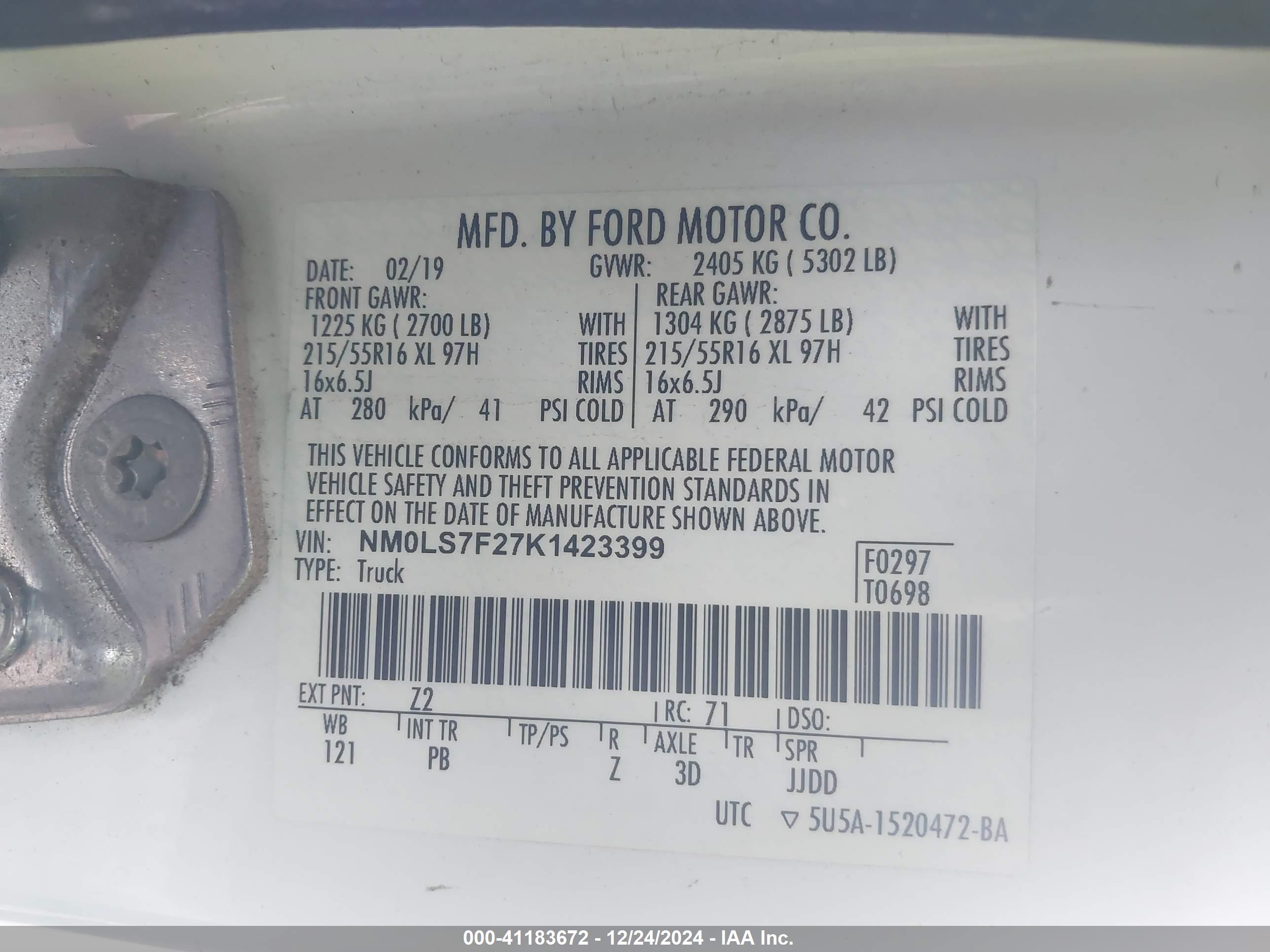 FORD TRANSIT image 9