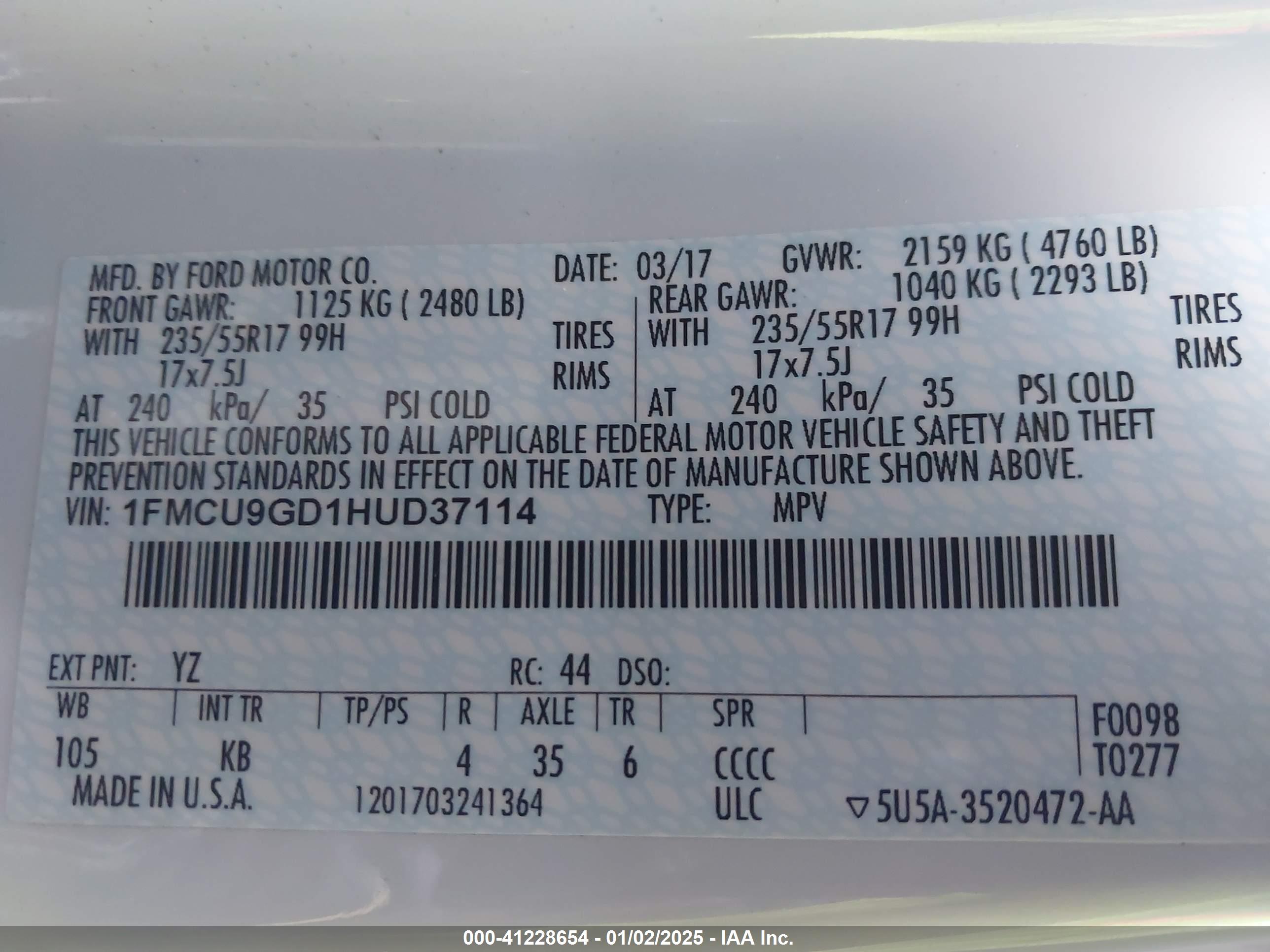 FORD ESCAPE image 9
