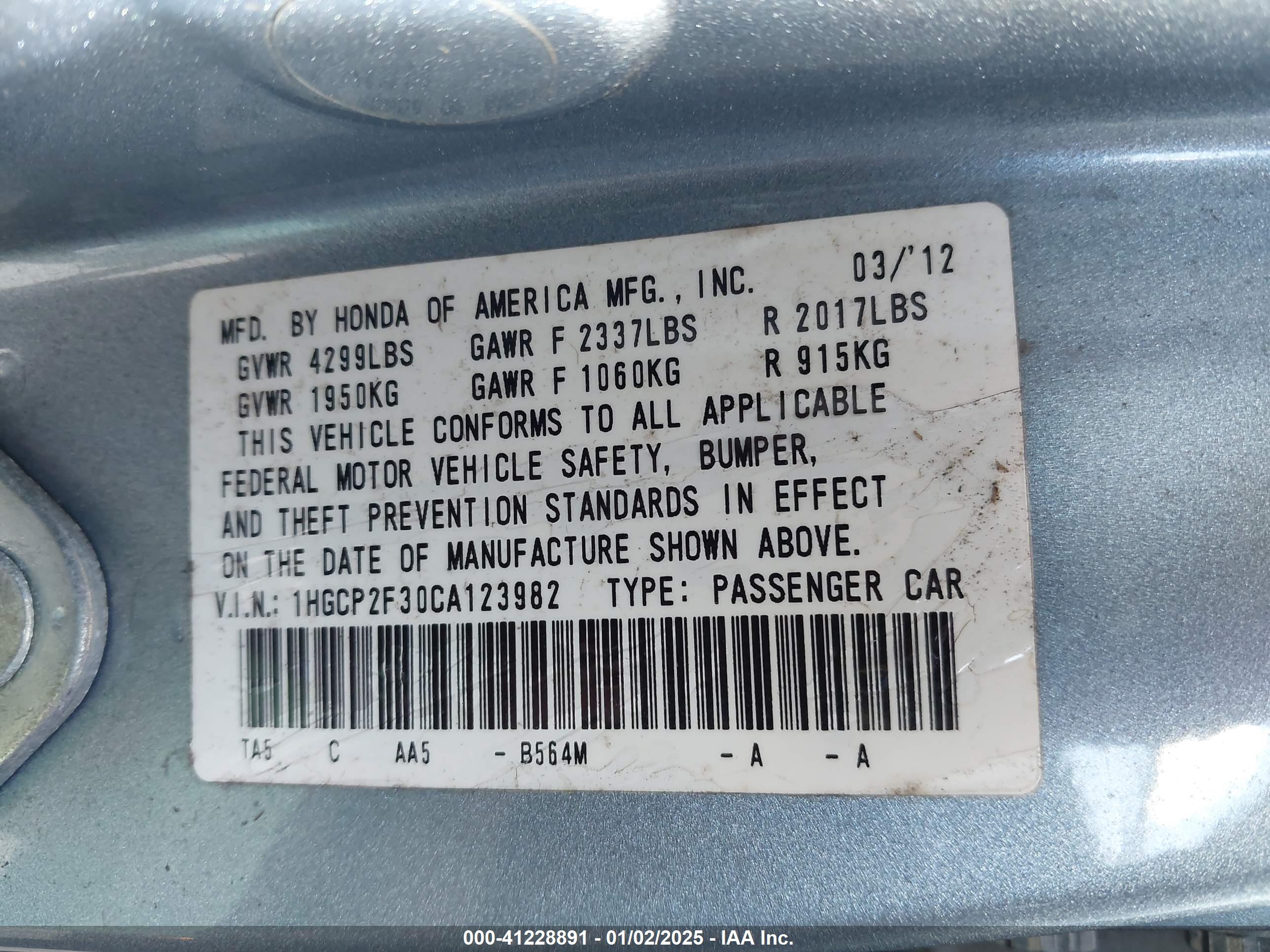 HONDA ACCORD image 9
