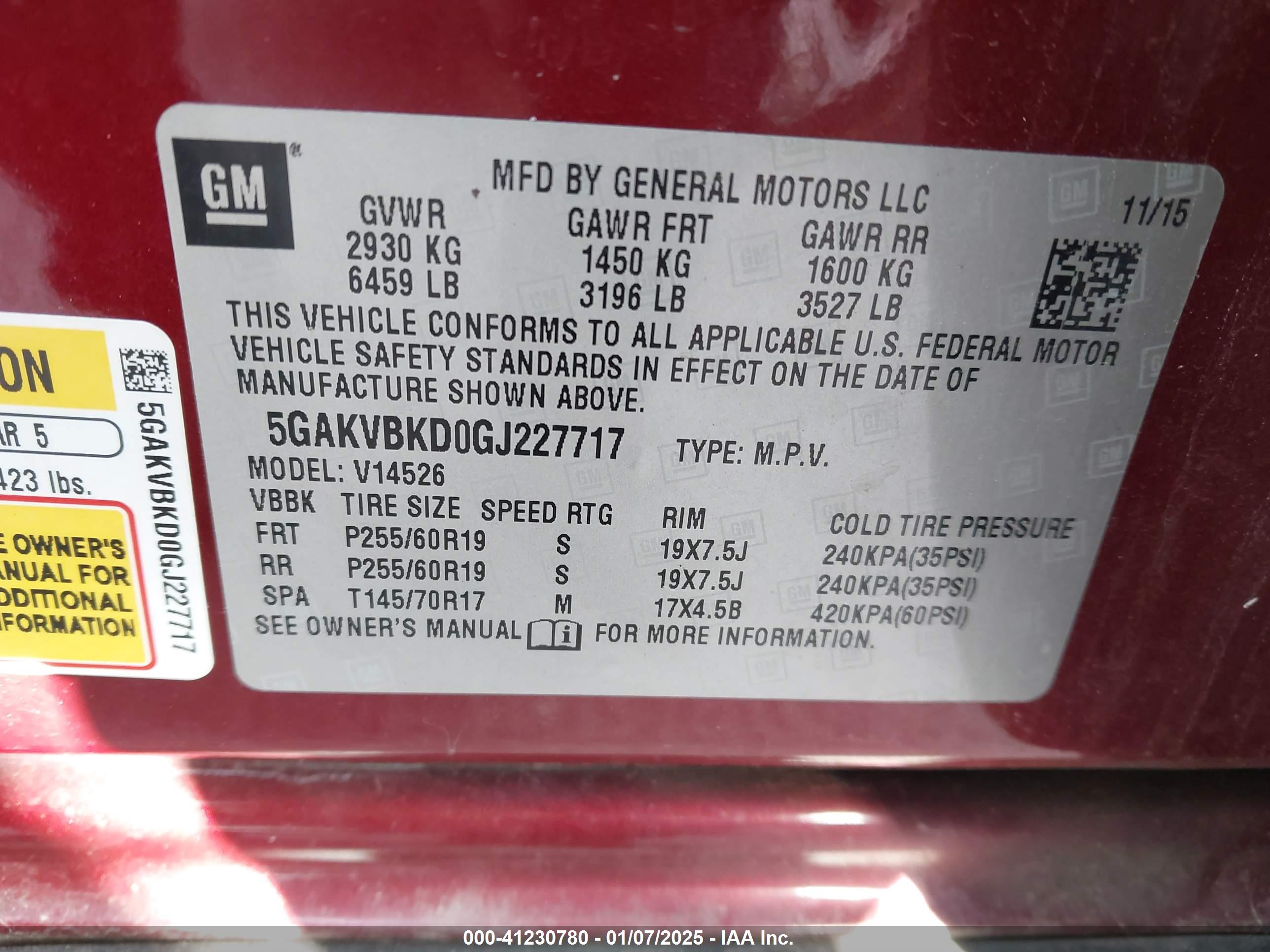 BUICK ENCLAVE image 9