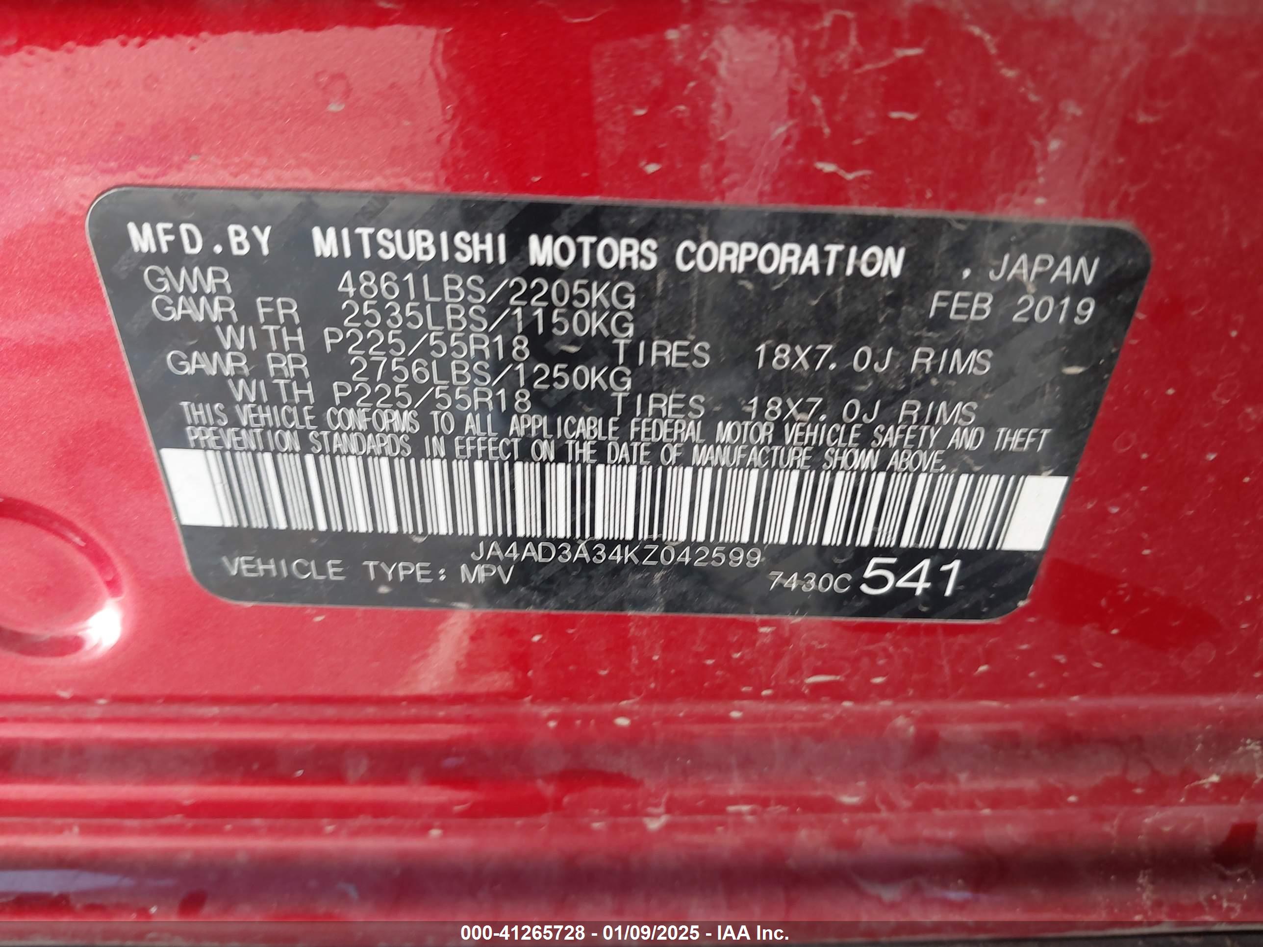 MITSUBISHI OUTLANDER image 9
