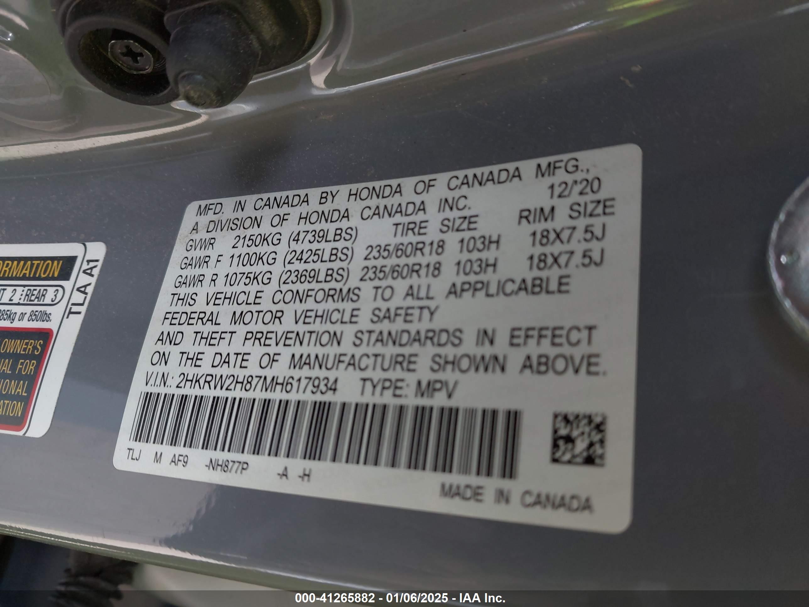 HONDA CR-V image 9