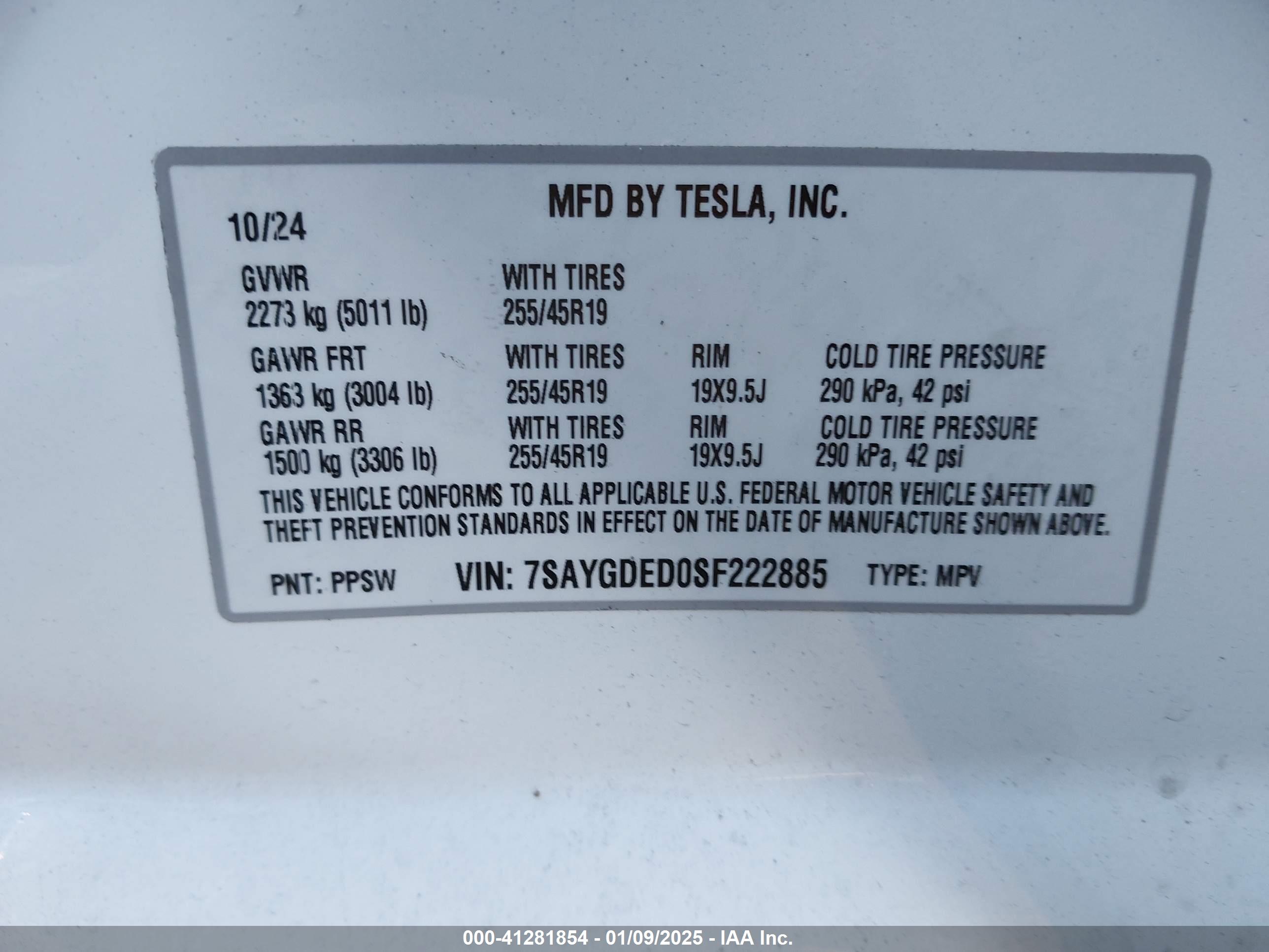 TESLA MODEL image 9