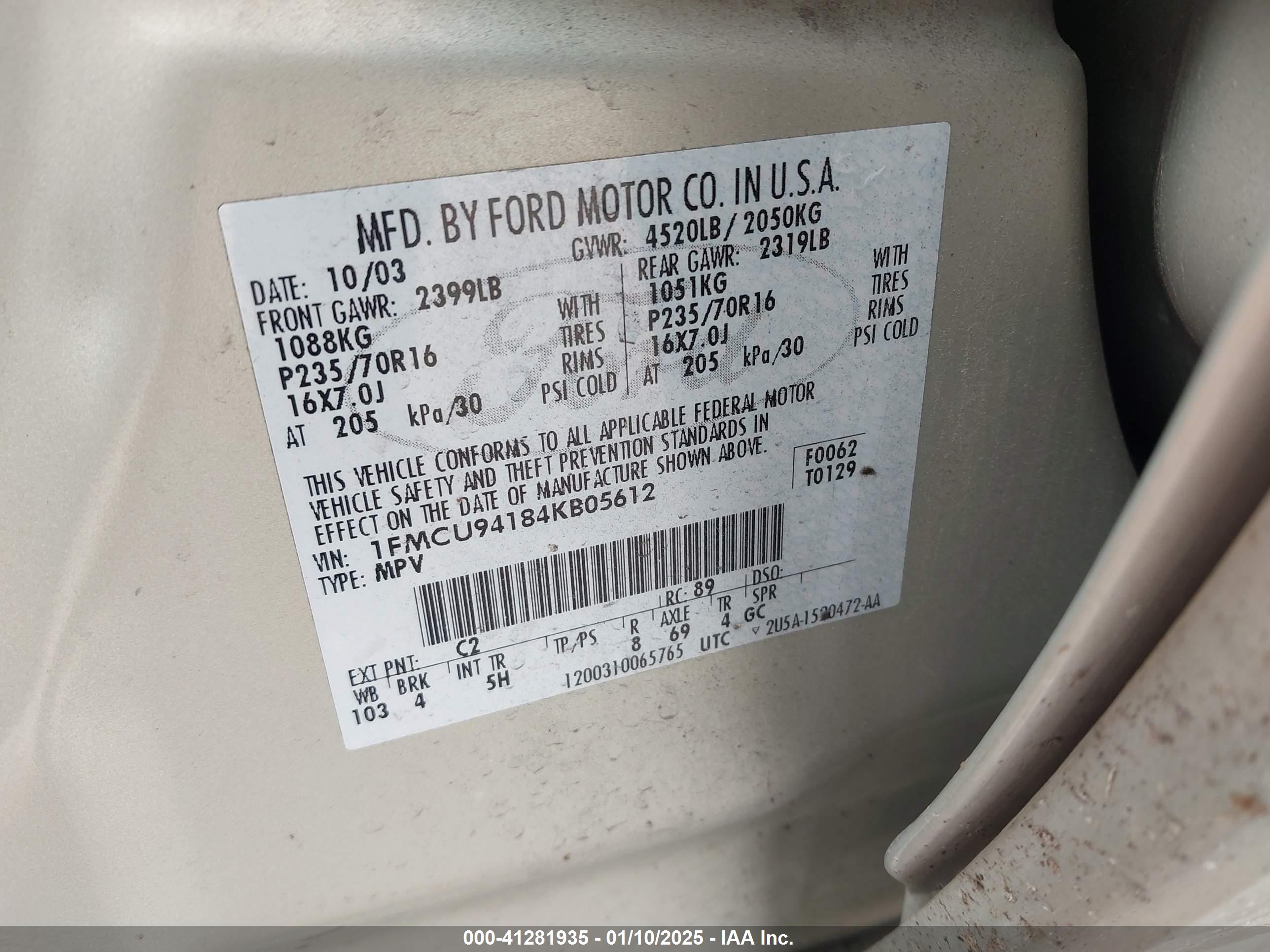 FORD ESCAPE image 9