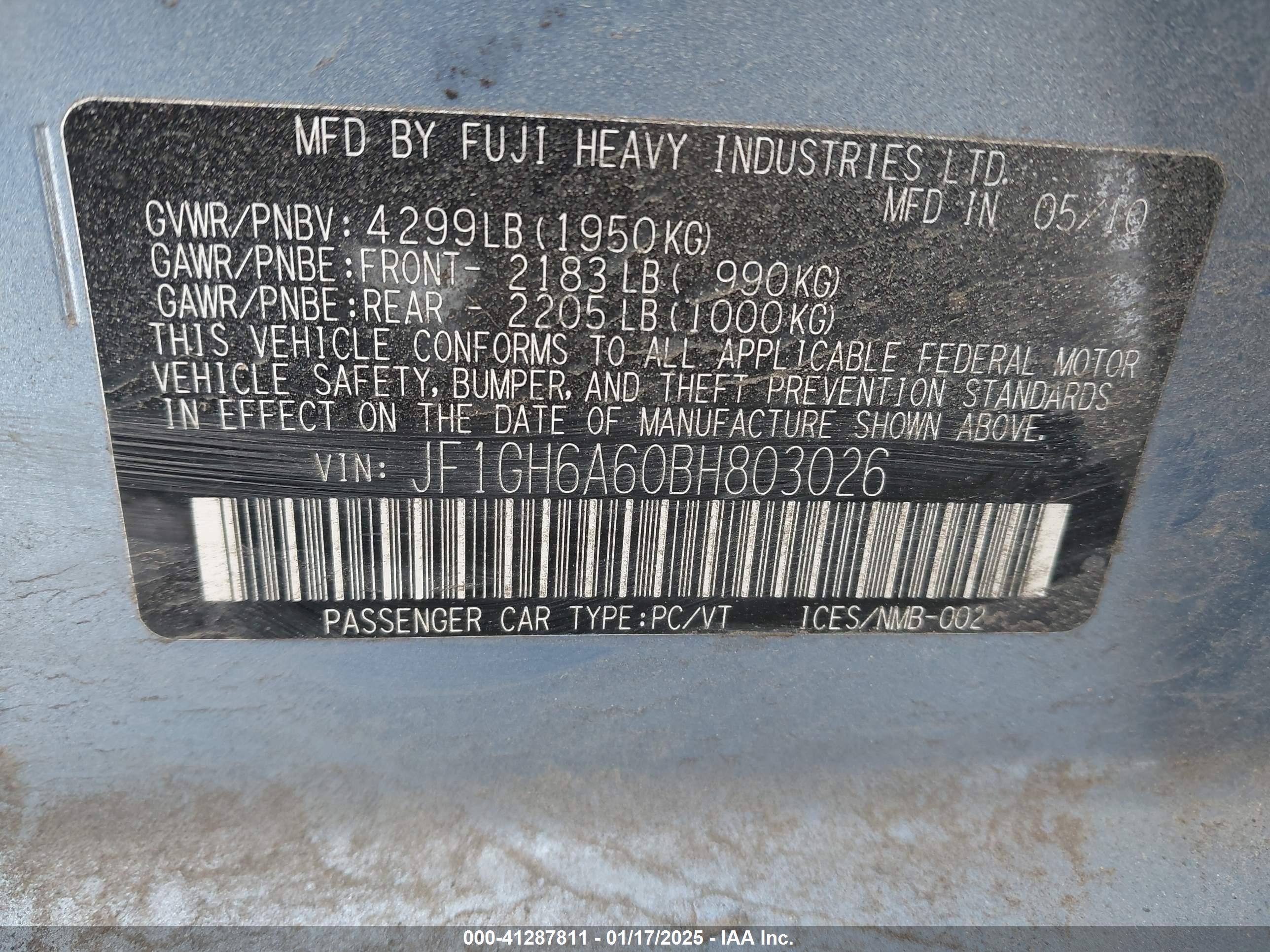SUBARU IMPREZA image 9