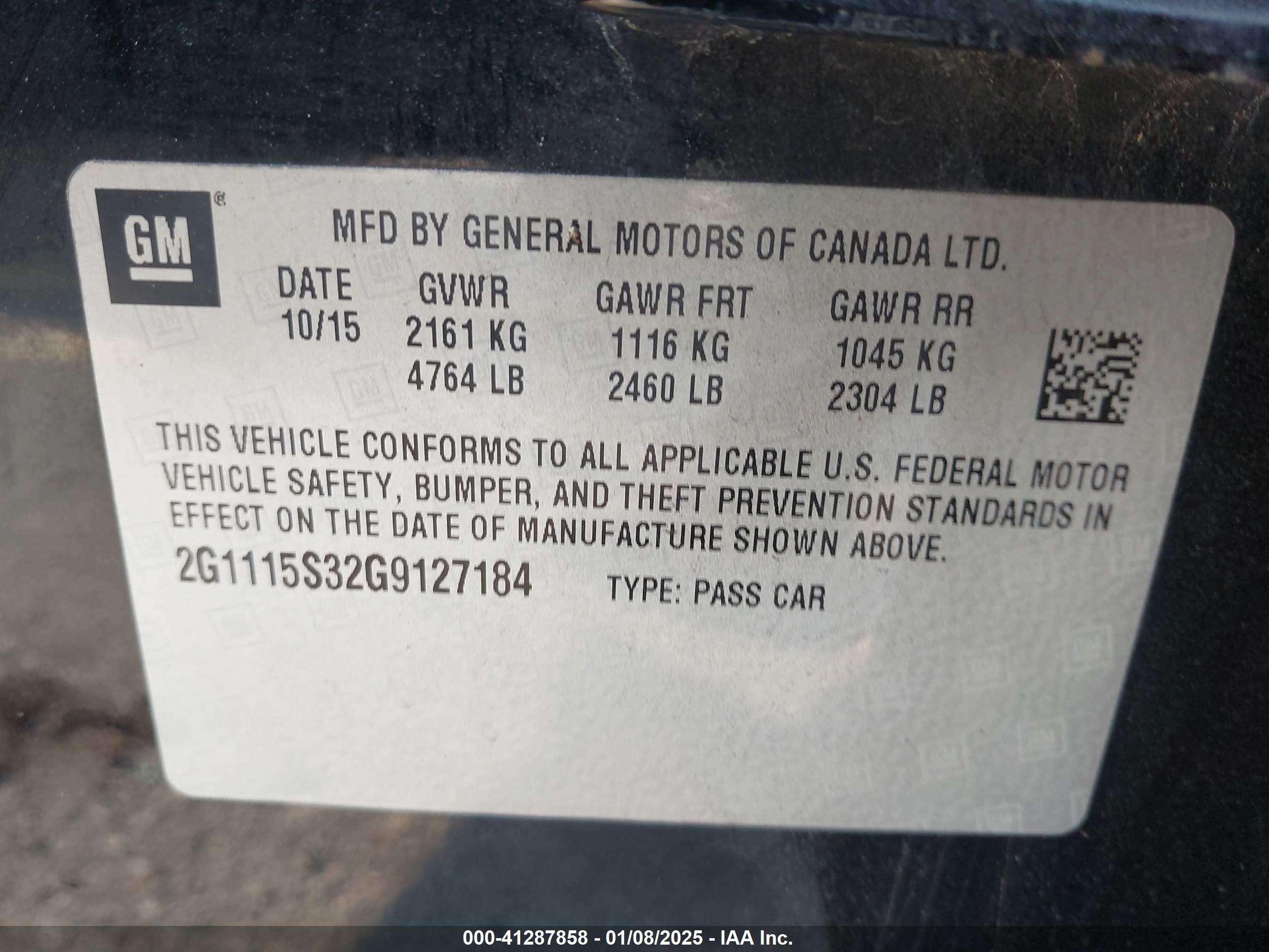 CHEVROLET IMPALA image 9
