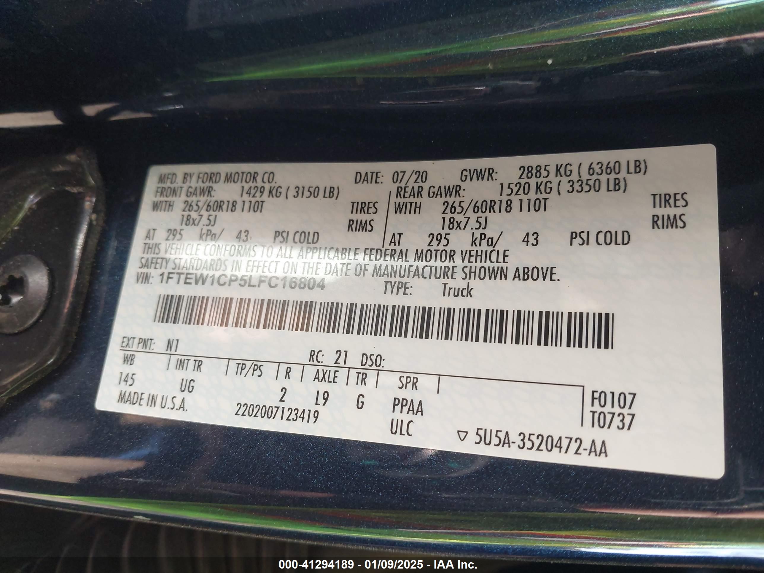 FORD F-150 image 9