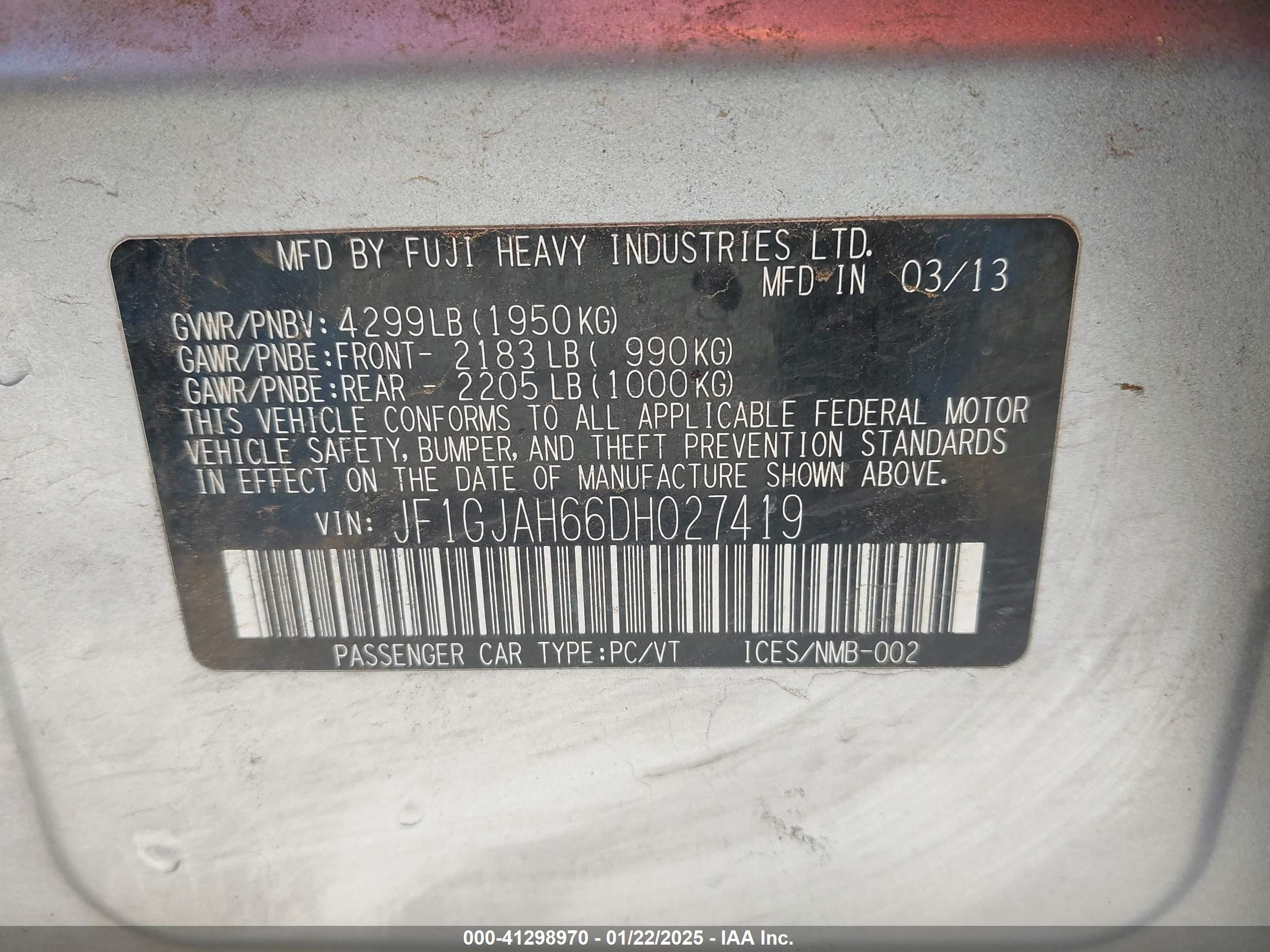 SUBARU IMPREZA image 9