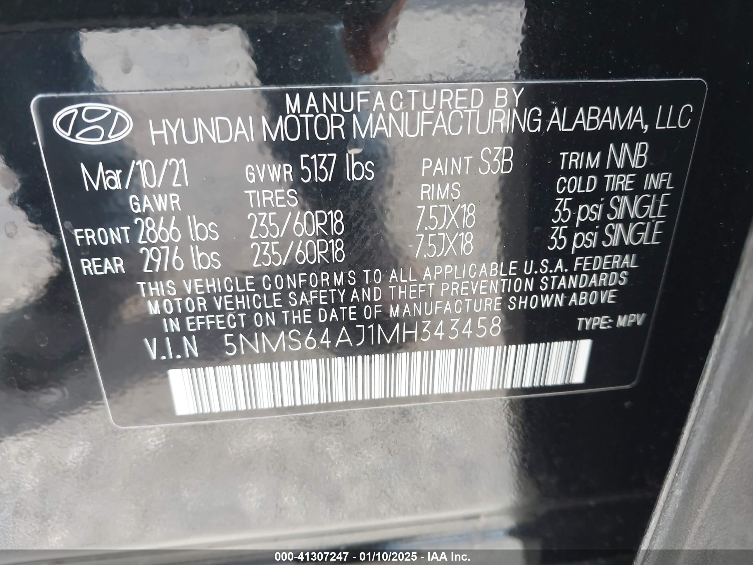HYUNDAI SANTA image 9