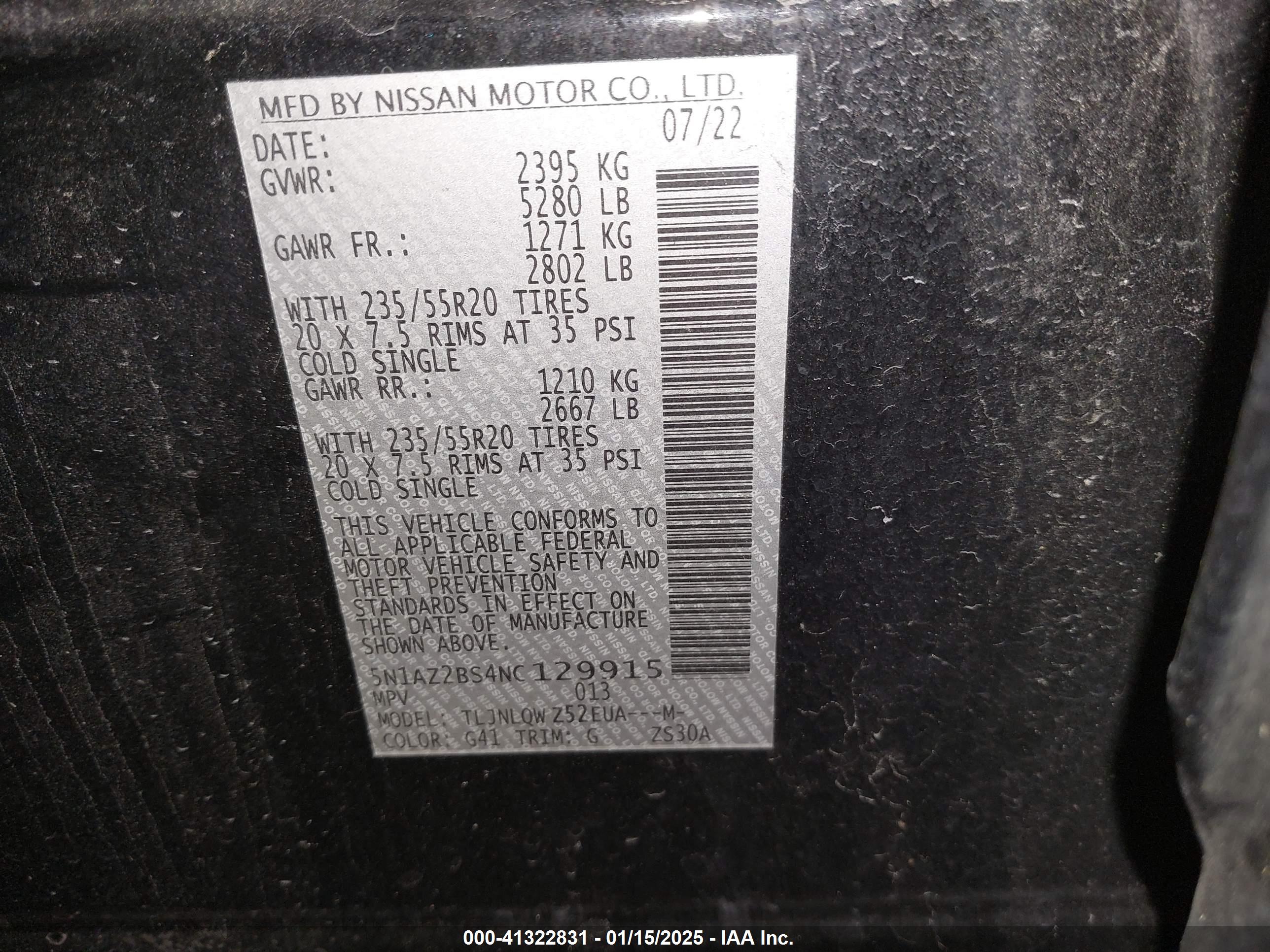 NISSAN MURANO image 9