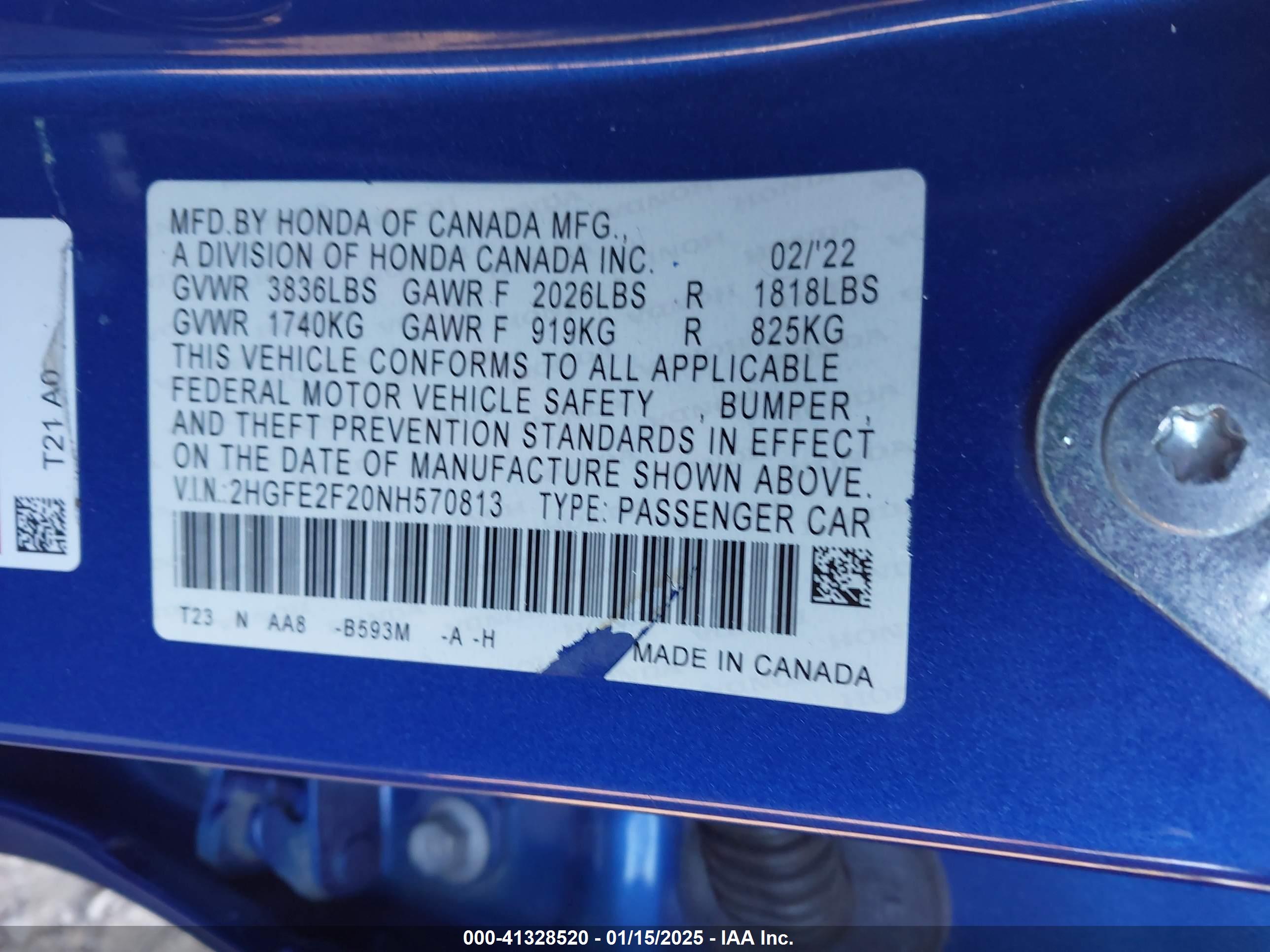 HONDA CIVIC image 9