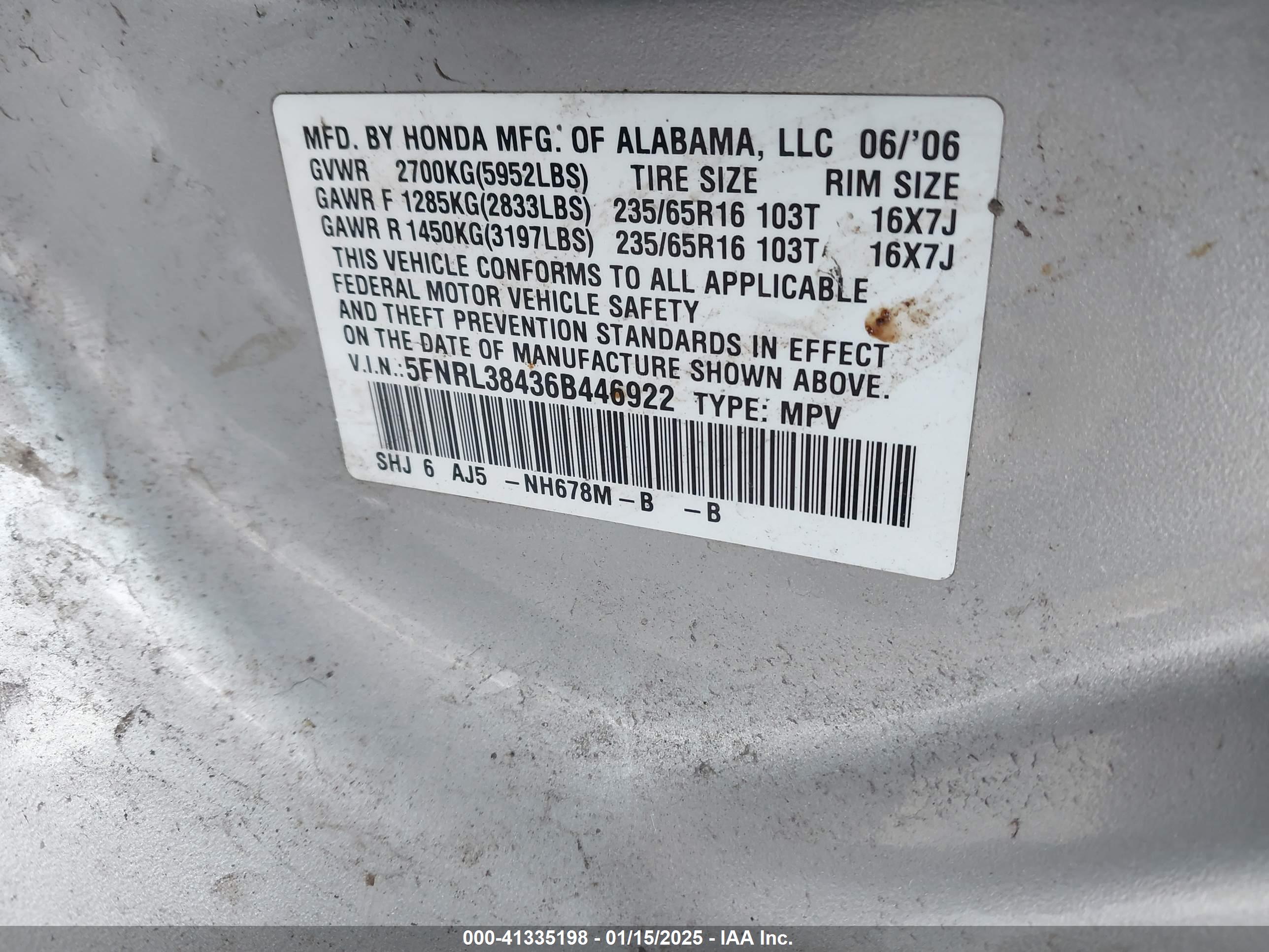HONDA ODYSSEY image 9