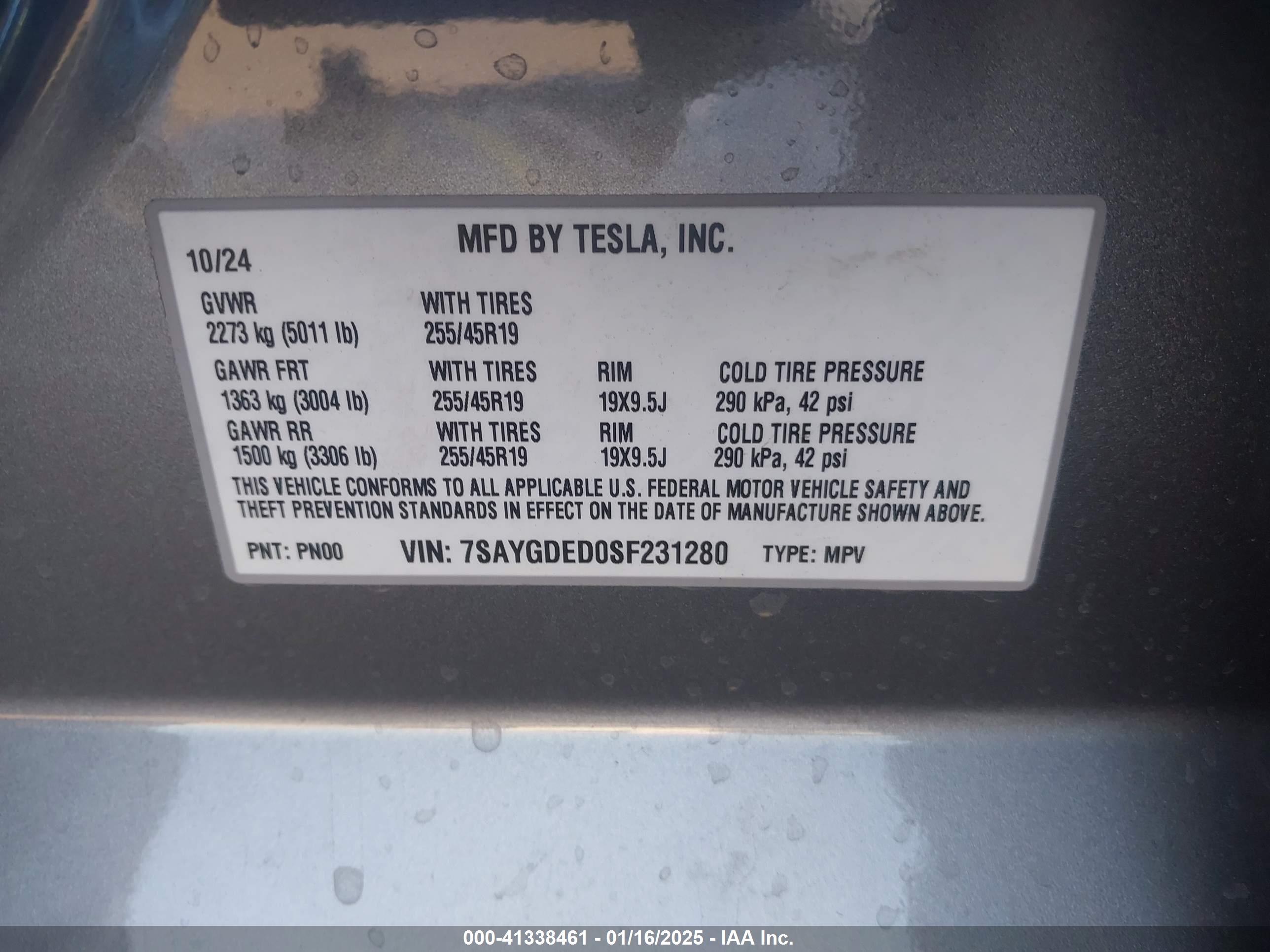 TESLA MODEL image 9
