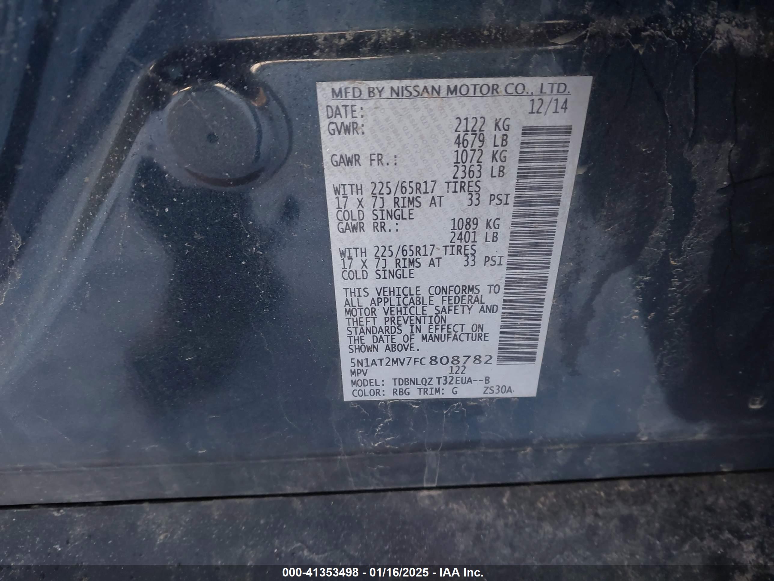 NISSAN ROGUE image 9