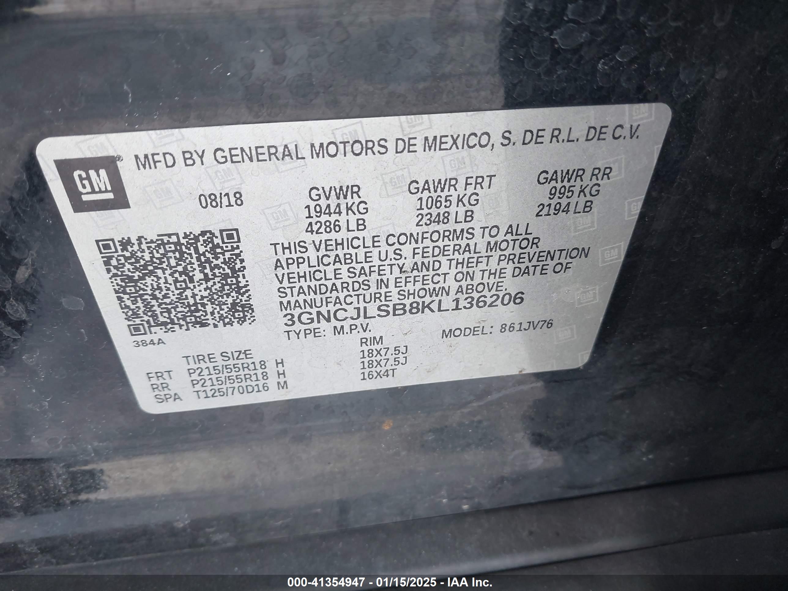 CHEVROLET TRAX image 9