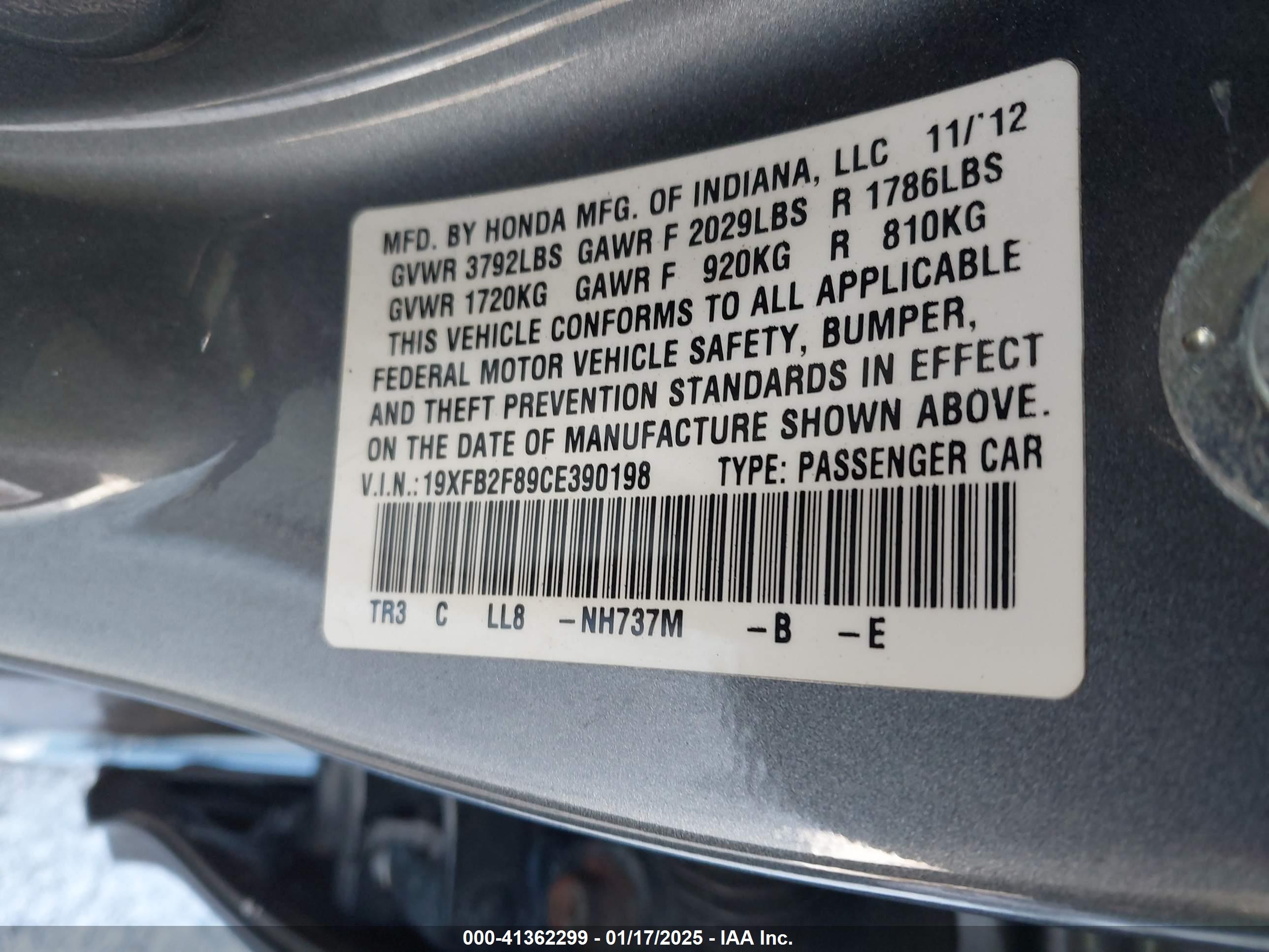 HONDA CIVIC image 9