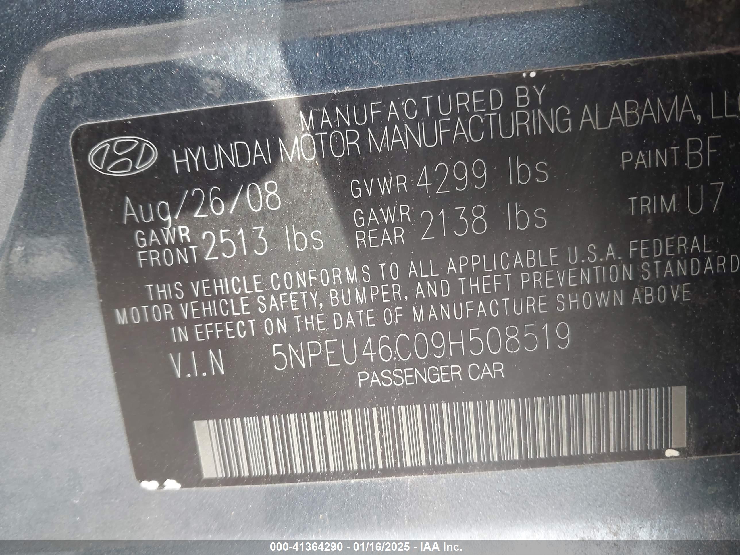 HYUNDAI SONATA image 9