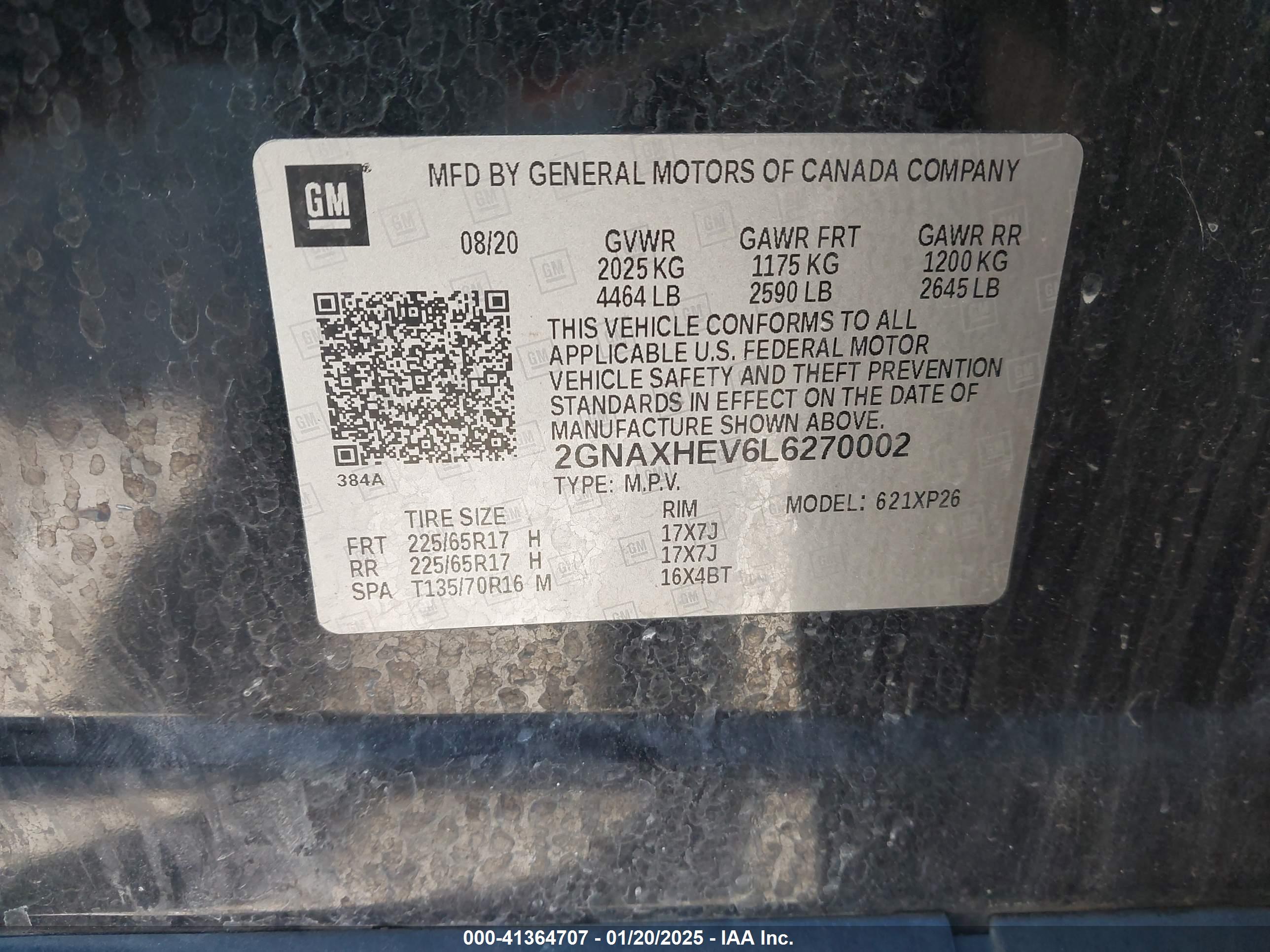 CHEVROLET EQUINOX image 9