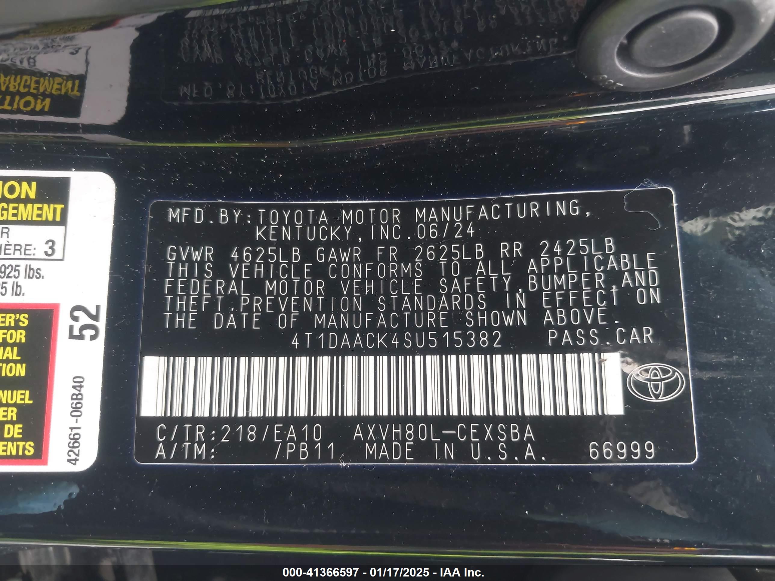 TOYOTA CAMRY image 9